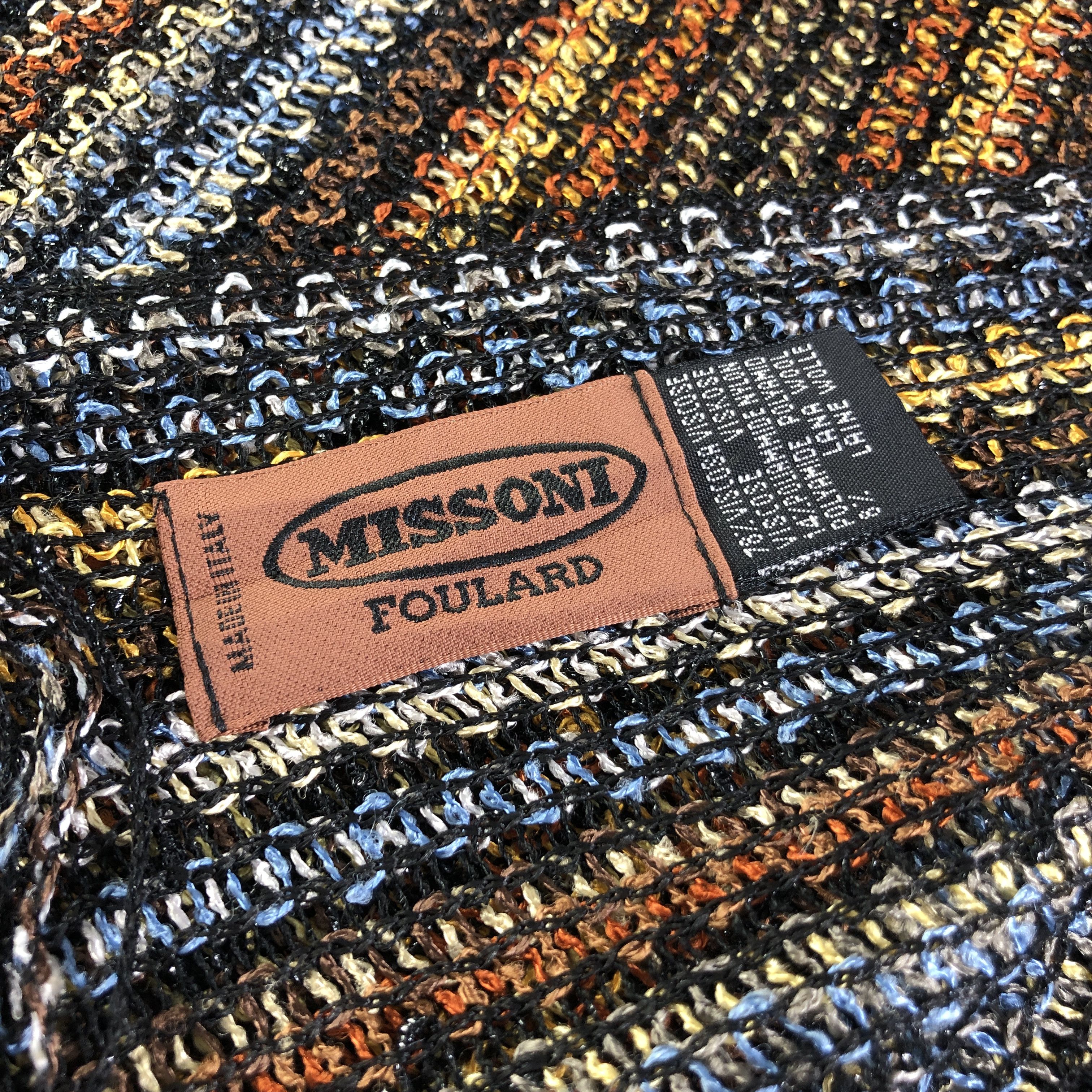Missoni Missoni Wool Scarf Muffler V2650 Size ONE SIZE - 4 Thumbnail