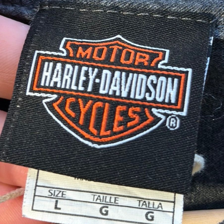 Vintage Harley Davidson Baltimore Graphic T-Shirt Size US L / EU 52-54 / 3 - 3 Thumbnail