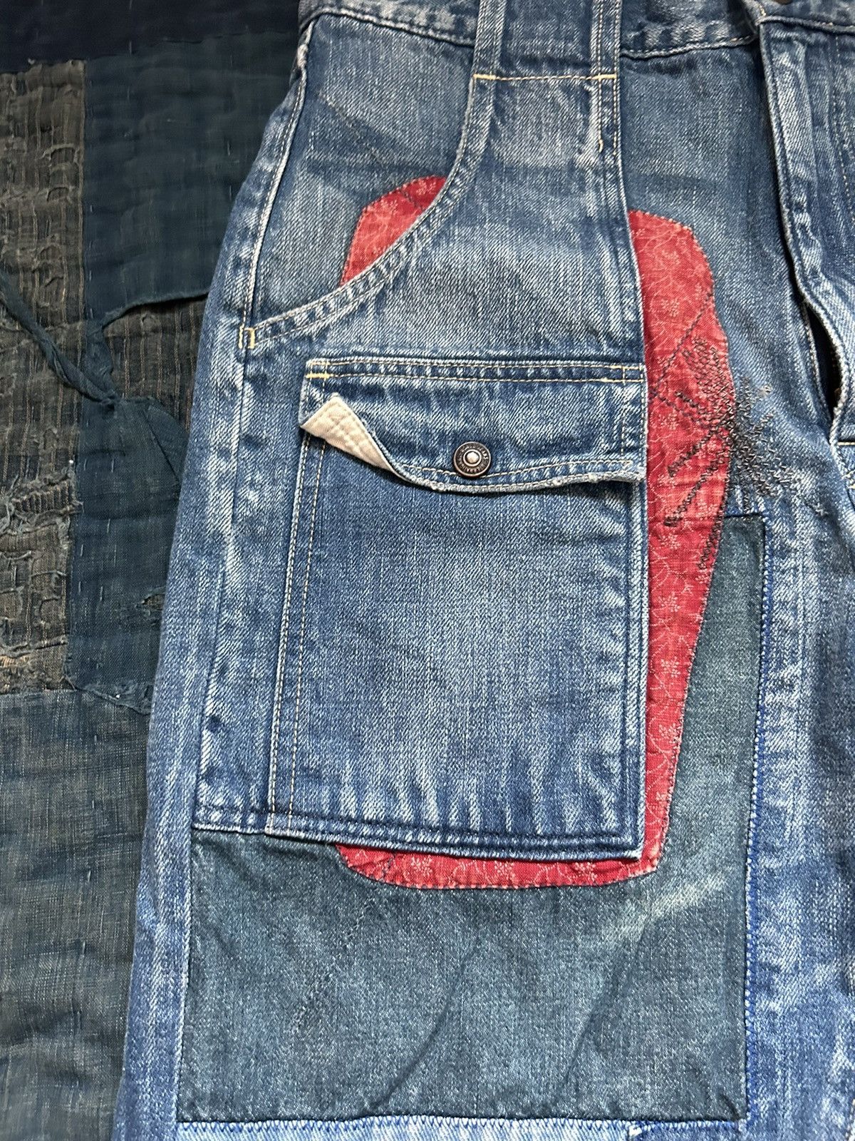 Kapital × Kapital Kountry Kapital patchwork denim Size US 34 / EU 50 - 5 Thumbnail