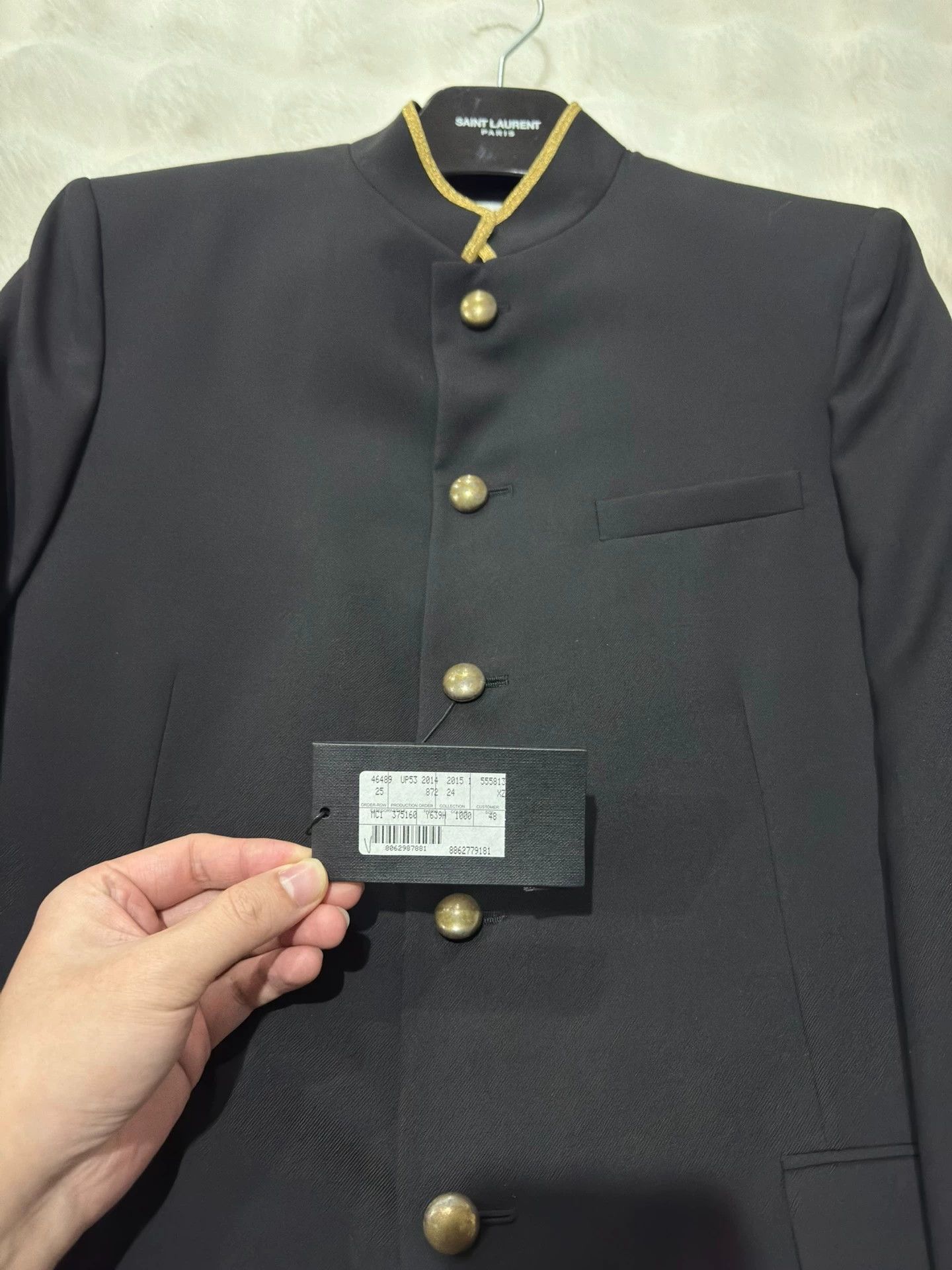 Saint Laurent Paris Brand new Saint Laurent (YSL) 15SS court suit jacket Size US M / EU 48-50 / 2 - 5 Thumbnail