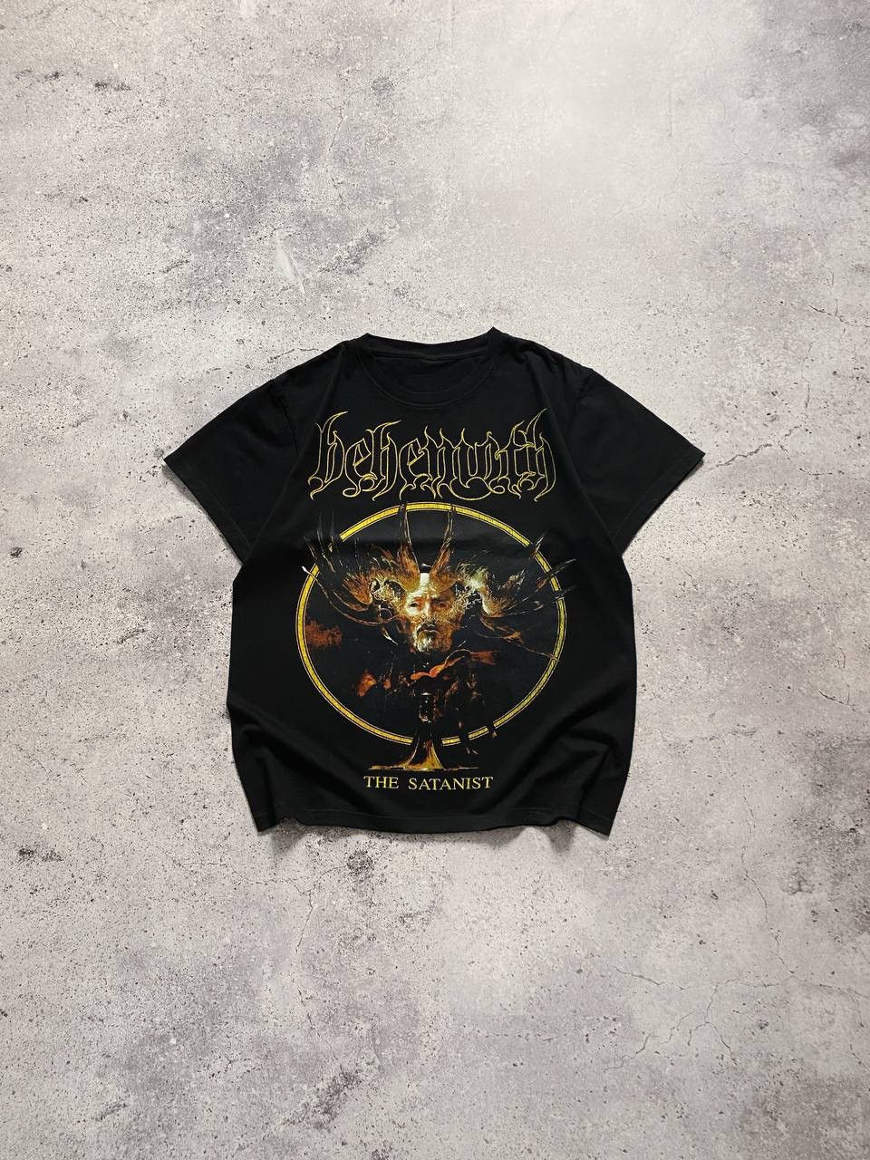 Band Tees BEHEMOTH “THE SATANIST” ALBUM BLACK DEATH METAL BAND T SHIRT Size US M / EU 48-50 / 2 - 1 Thumbnail