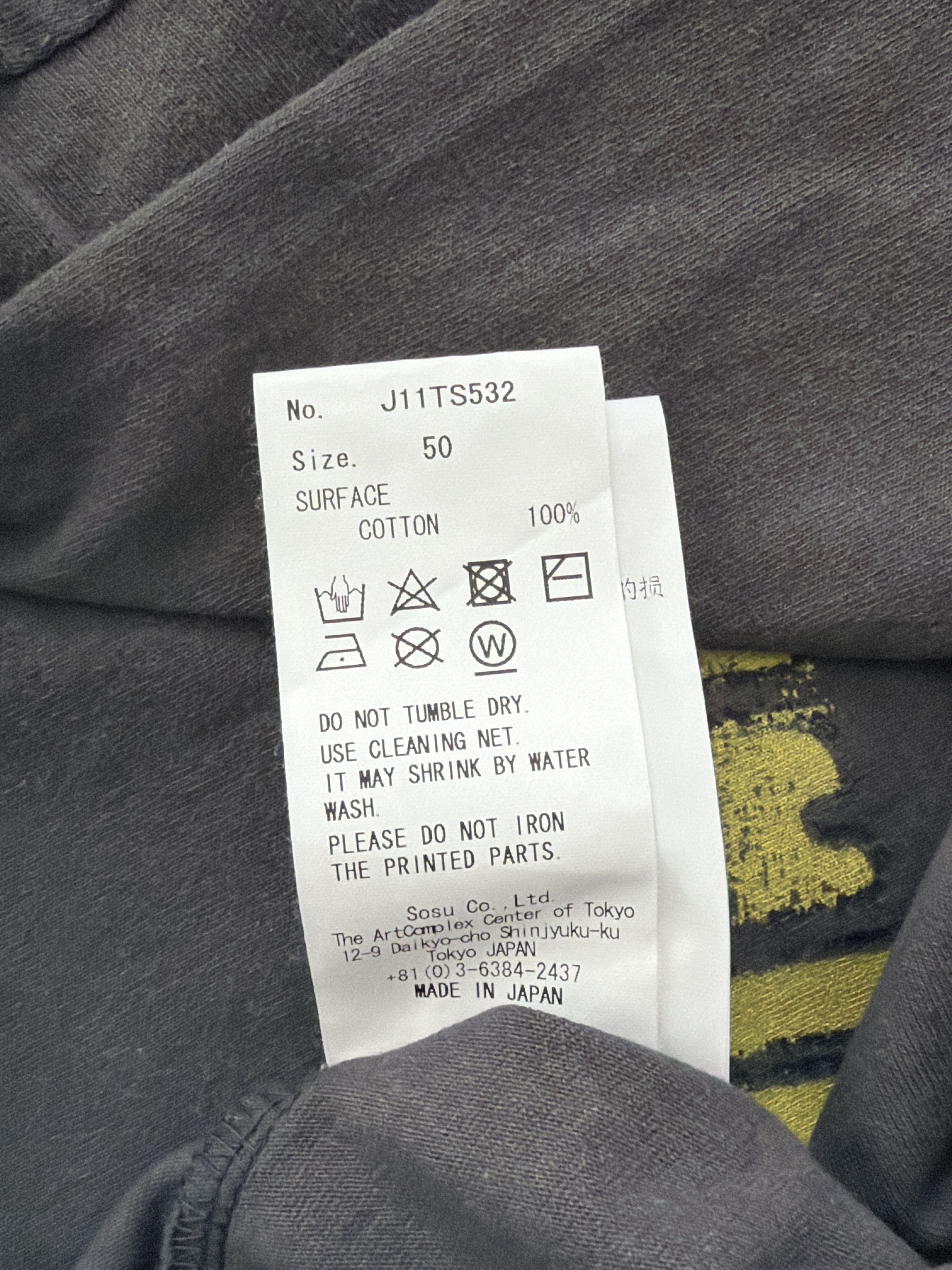 Maison MIHARA YASUHIRO Maison Mihara Graphic Distressed T-Shirt Size US XL / EU 56 / 4 - 4 Thumbnail
