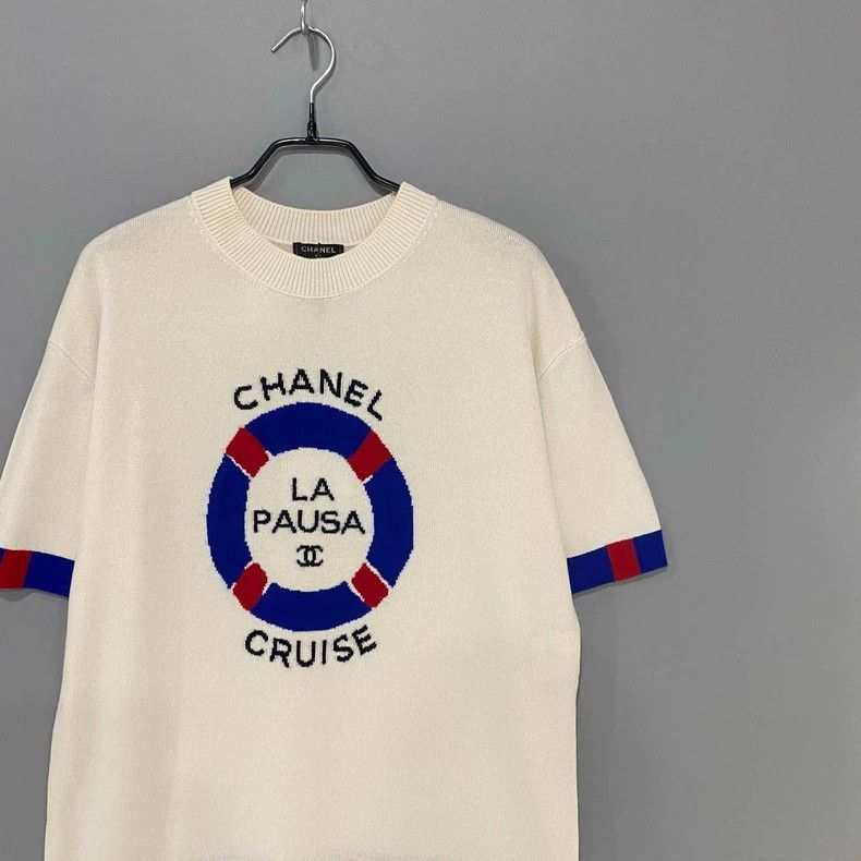 Chanel Chanel Cruise series cashmere short sleeves Size XS / US 0-2 / IT 36-38 - 2 Thumbnail