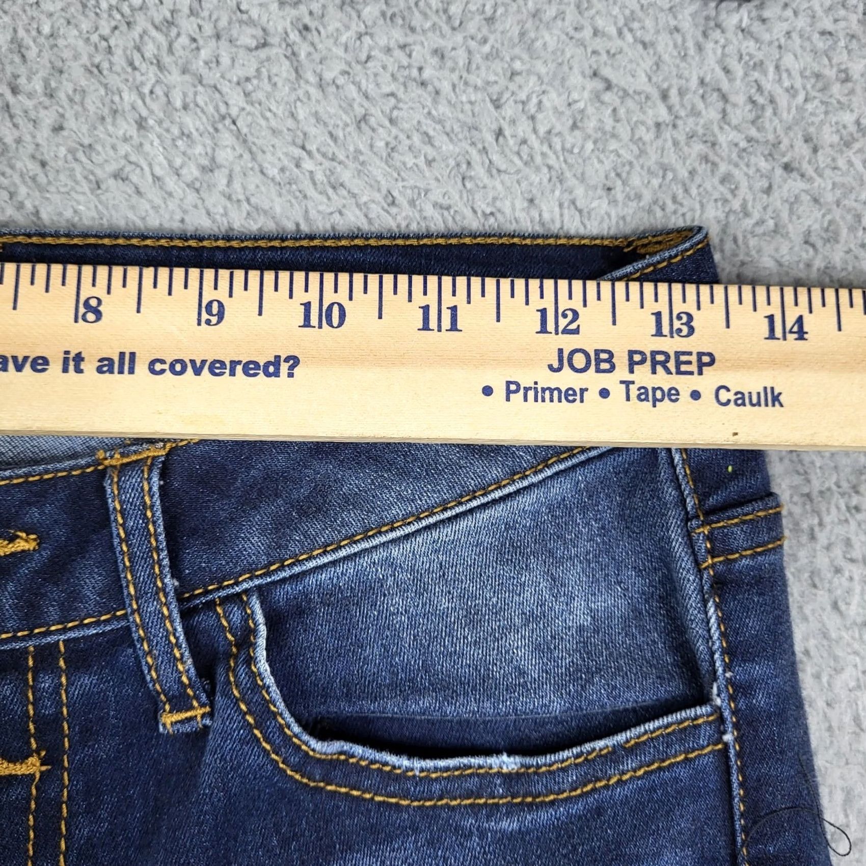 Vintage Kancan Los Angeles Womens Mid Rise Skinny Casual Jeans Size 27 Size 27" / US 4 / IT 40 - 2 Thumbnail