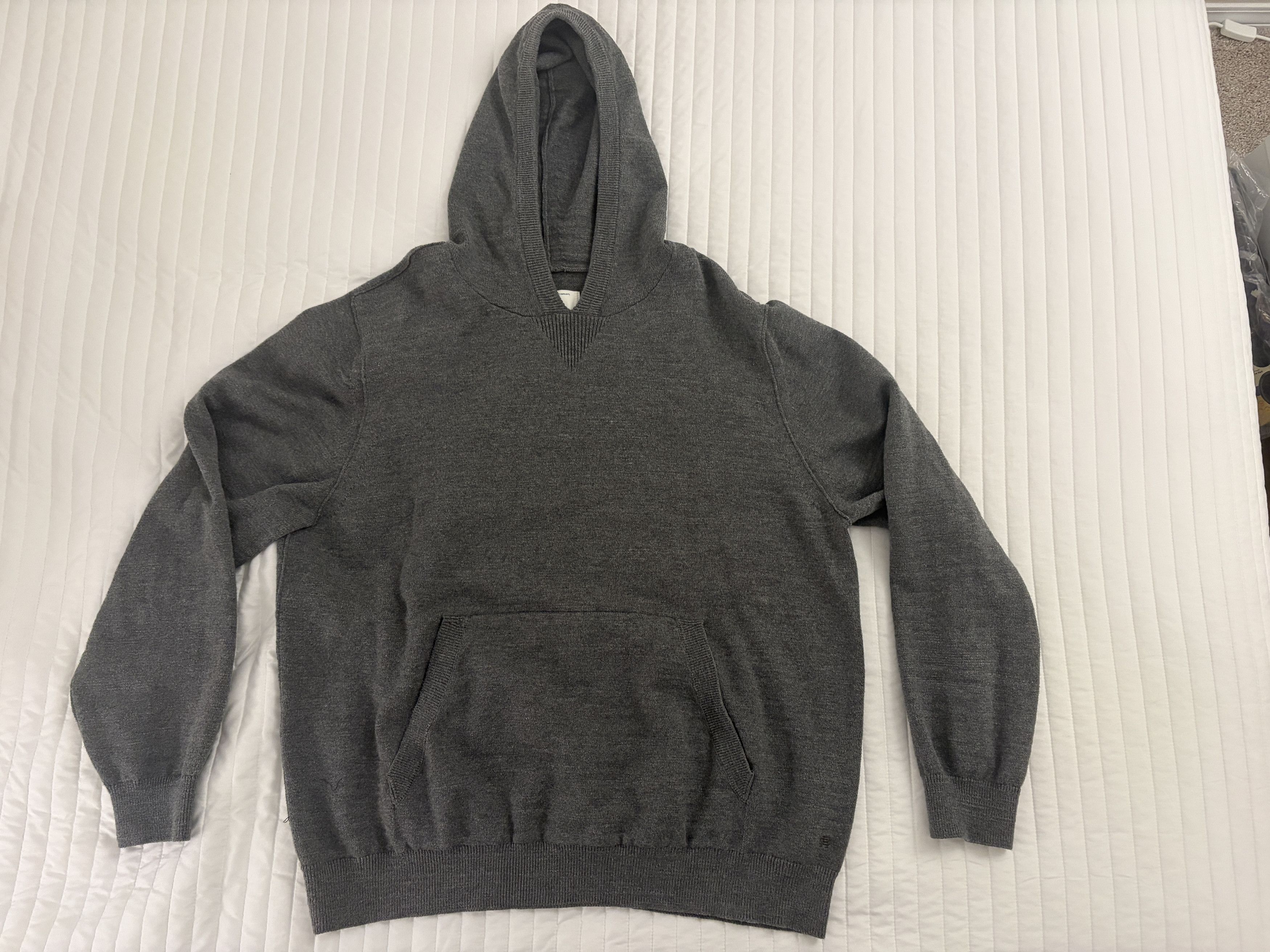 Reigning Champ Grey Knitted Hoodie Size US XXL / EU 58 / 5 - 1 Thumbnail