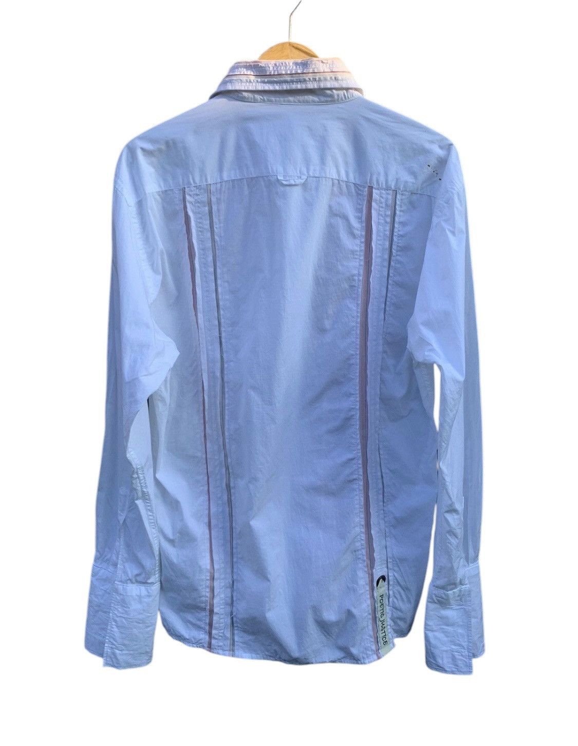 If Six Was Nine Vtg Poetic Justice distressed button up shirt Size US L / EU 52-54 / 3 - 2 Thumbnail