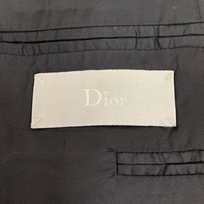 Dior Dior Black wool lapel single-breasted long-sleeved suit 250 Size 48R - 5 Thumbnail
