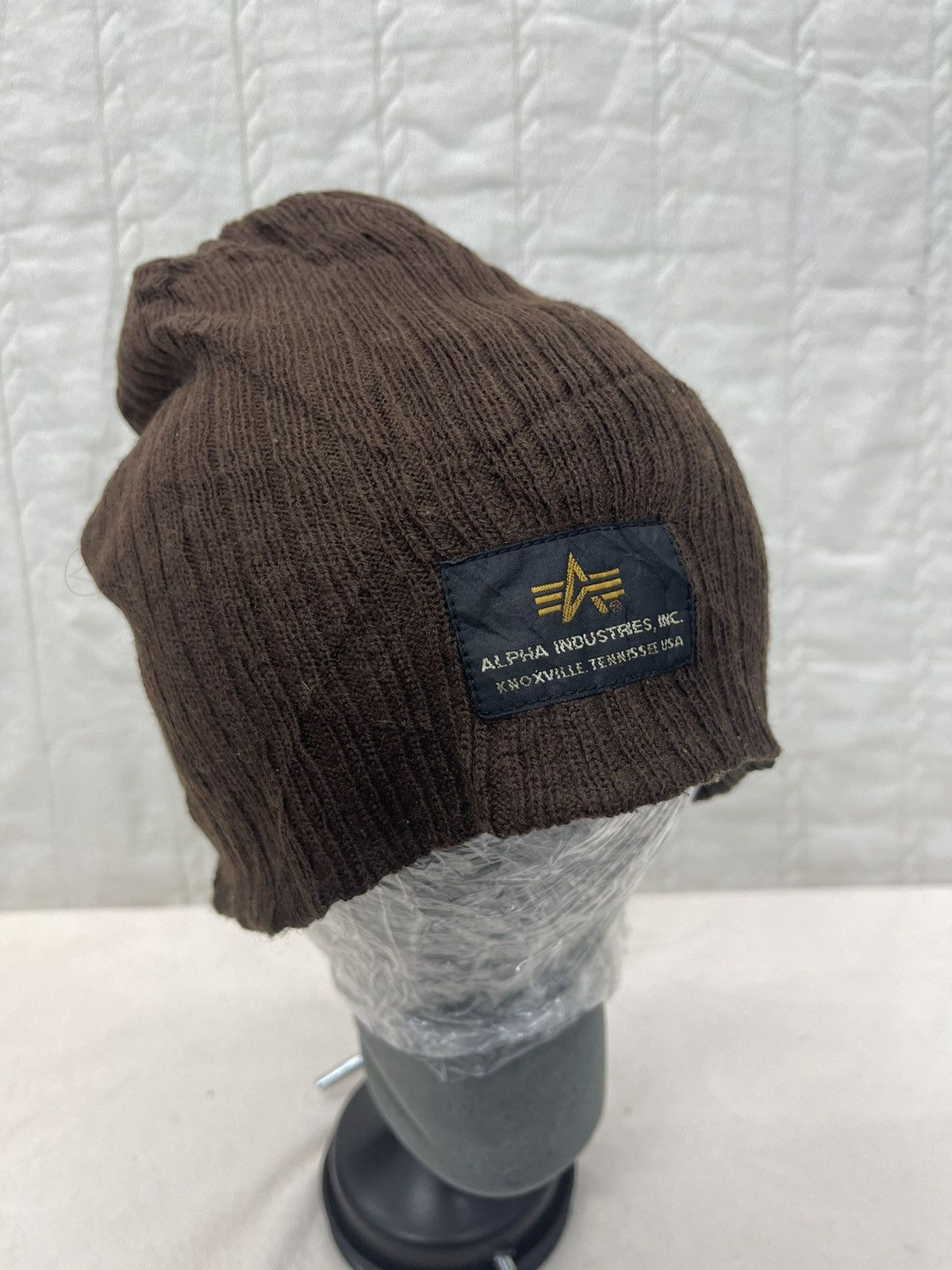 Alpha Industries ARCHIVE🔥🔥🔥ALPHA INDUSTRIES REVERSIBLE BEANIE Size ONE SIZE - 4 Thumbnail