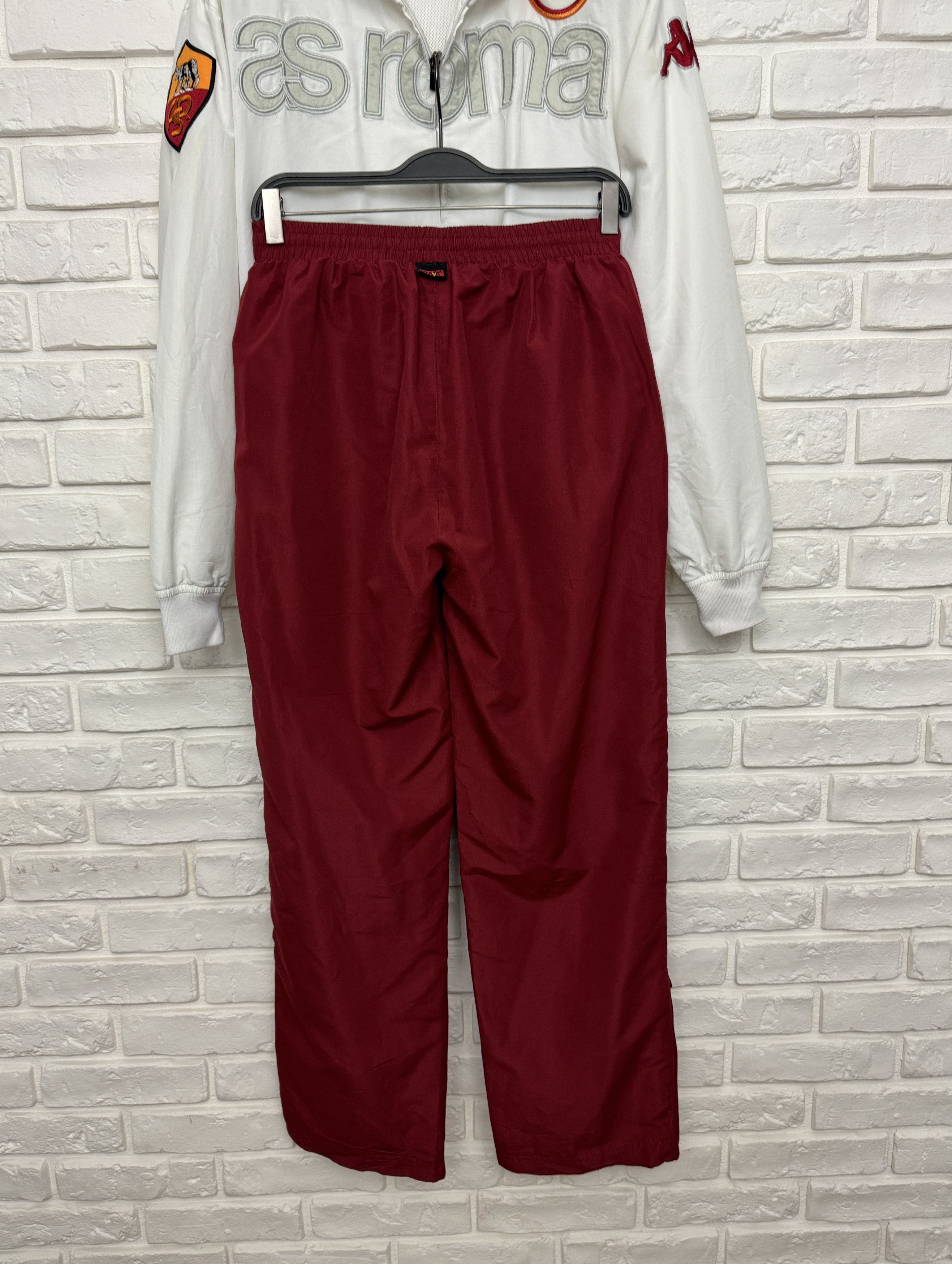 Kappa AS Roma 2010 2011 Tracksuit Suit Football Jacket Pants M Size US M / EU 48-50 / 2 - 4 Thumbnail