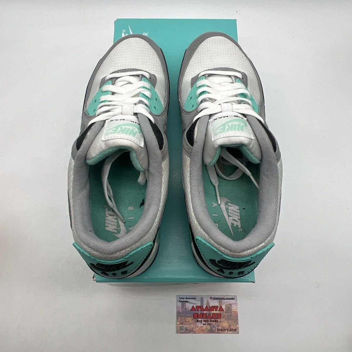 Nike Air max 90 hyper turquoise Size US 10 / EU 43 - 7 Thumbnail