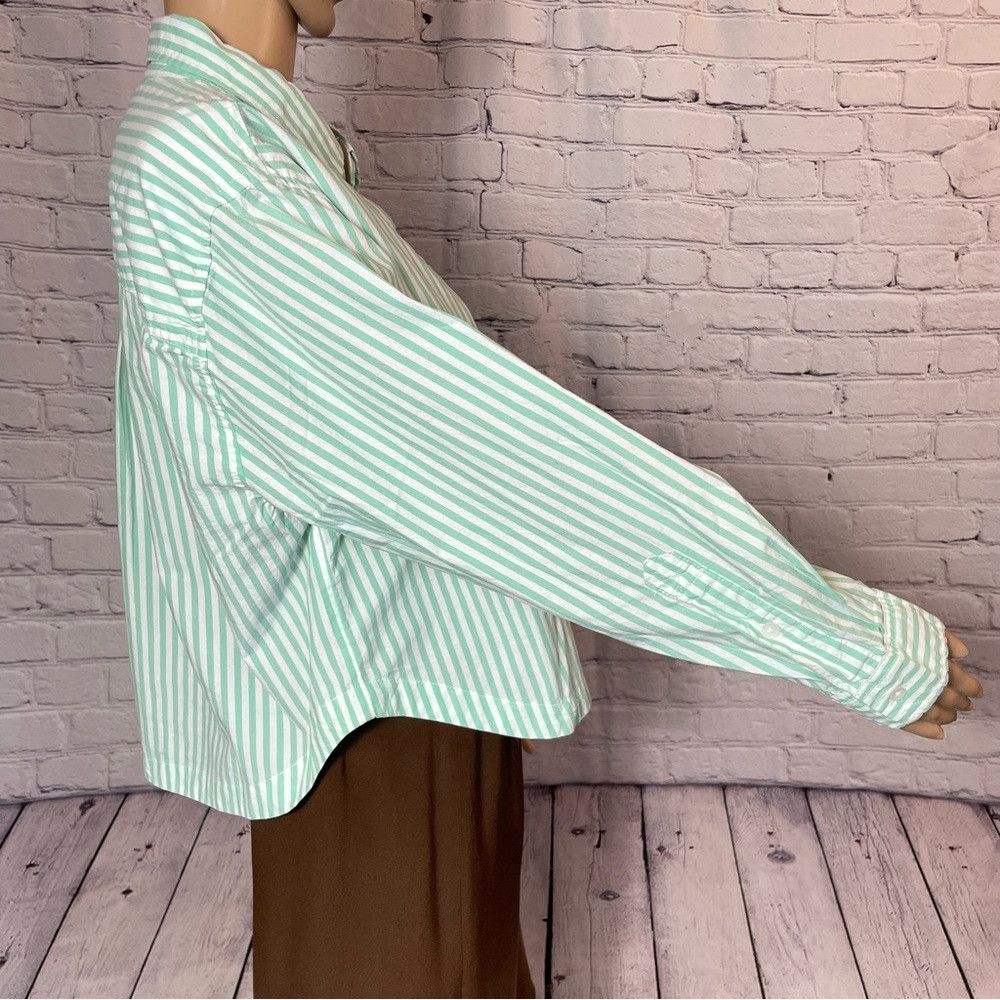 American Eagle Outfitters New American Eagle Outfitters Relaxed Fit Crop Striped Long Size M / US 6-8 / IT 42-44 - 3 Thumbnail