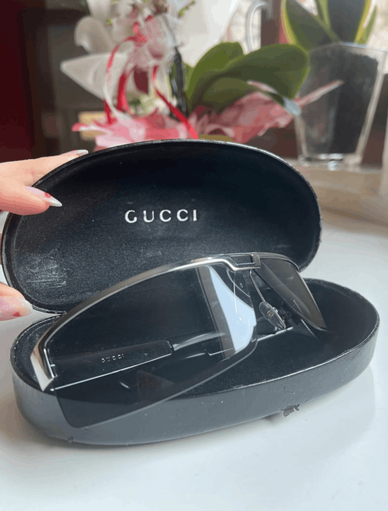 Gucci Gucci Sunglasses Steel Mask Sport Shield Pop Vintage Size ONE SIZE - 6 Thumbnail