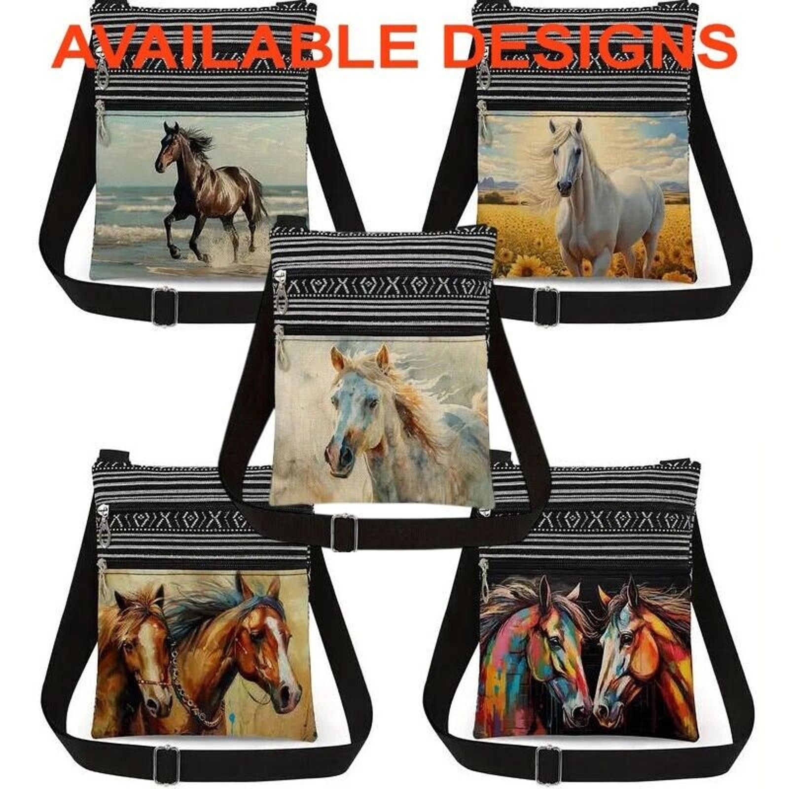 Other White Dappled Horse Oil Crossbody Shoulder Bag Size ONE SIZE - 6 Thumbnail