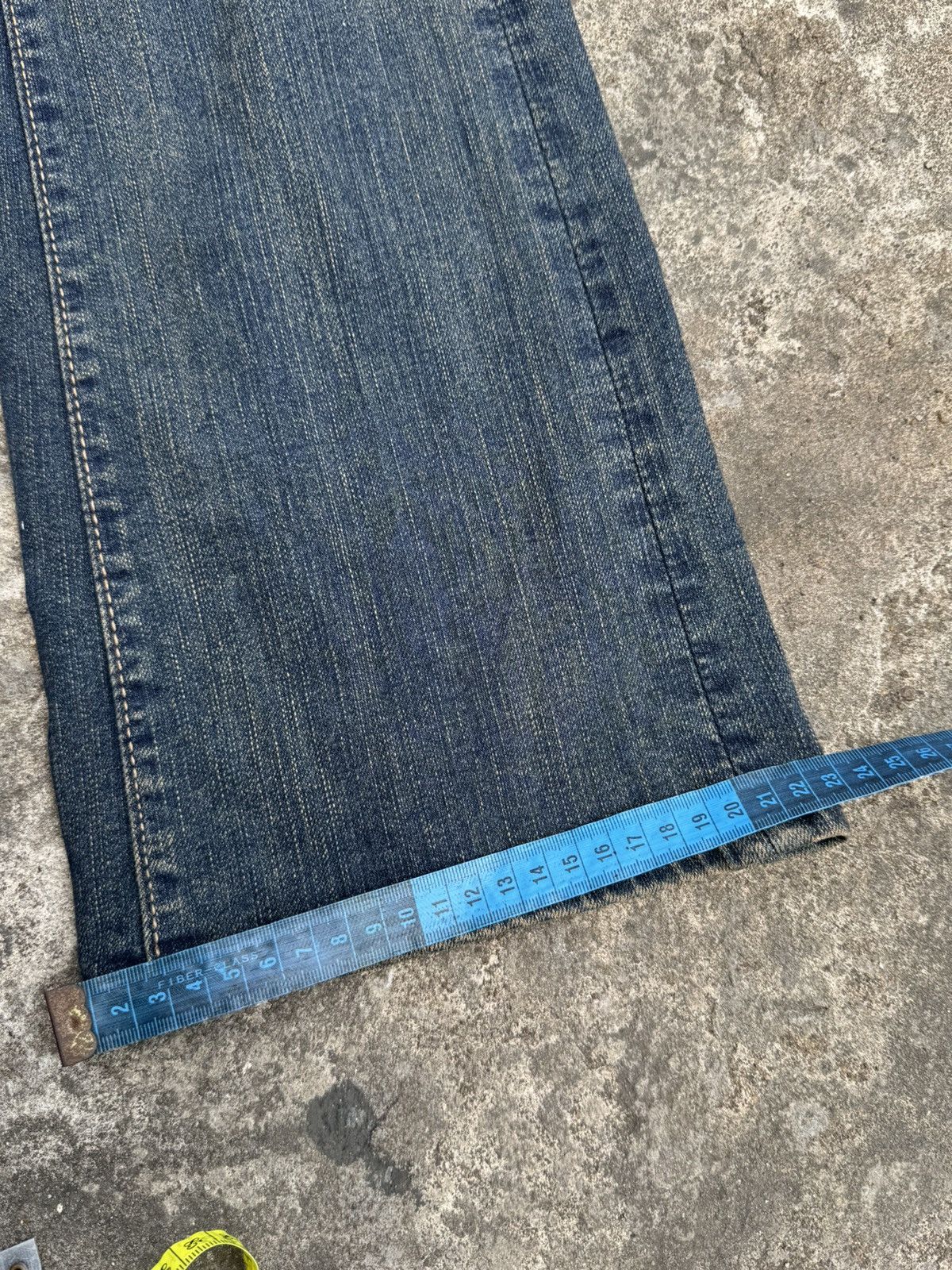 Le Grande Bleu (L.G.B.) Flared Fuga Double Layers 1of1 Denim Pants Goa ifsix Styled Size US 29 - 7 Thumbnail