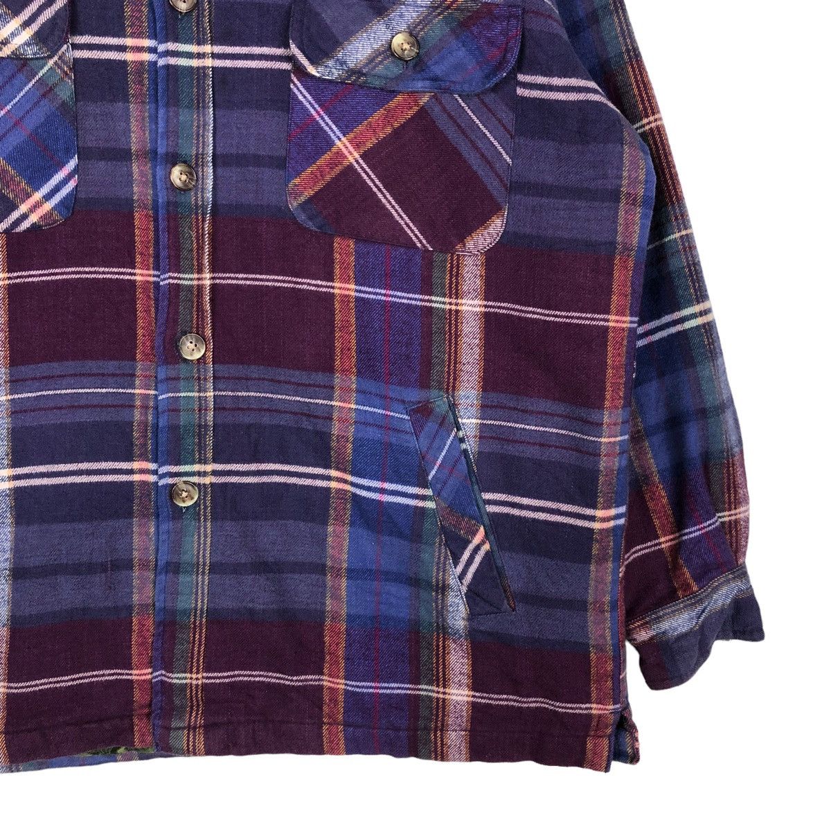 Japanese Brand 🔥VINTAGE CHORE JACKET RALPH ETON TARTAN DESIGN Size US L / EU 52-54 / 3 - 5 Thumbnail