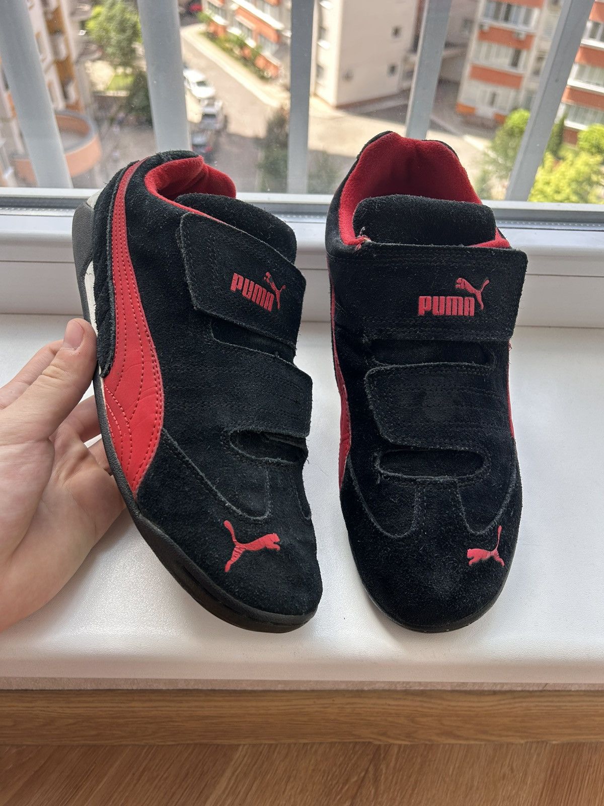 Vintage Puma Speedcat Y2k Low Top Suede Trainers