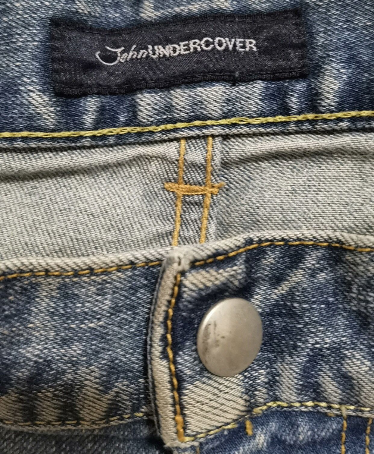 Undercover John Undercover Patchwork Takahashi Shield Jeans Size US 33 - 3 Thumbnail