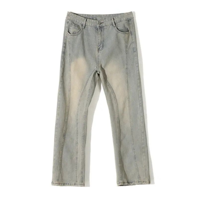 Japanese Brand Retro loose wide leg high street jeans Size US 30 / EU 46 - 6 Thumbnail