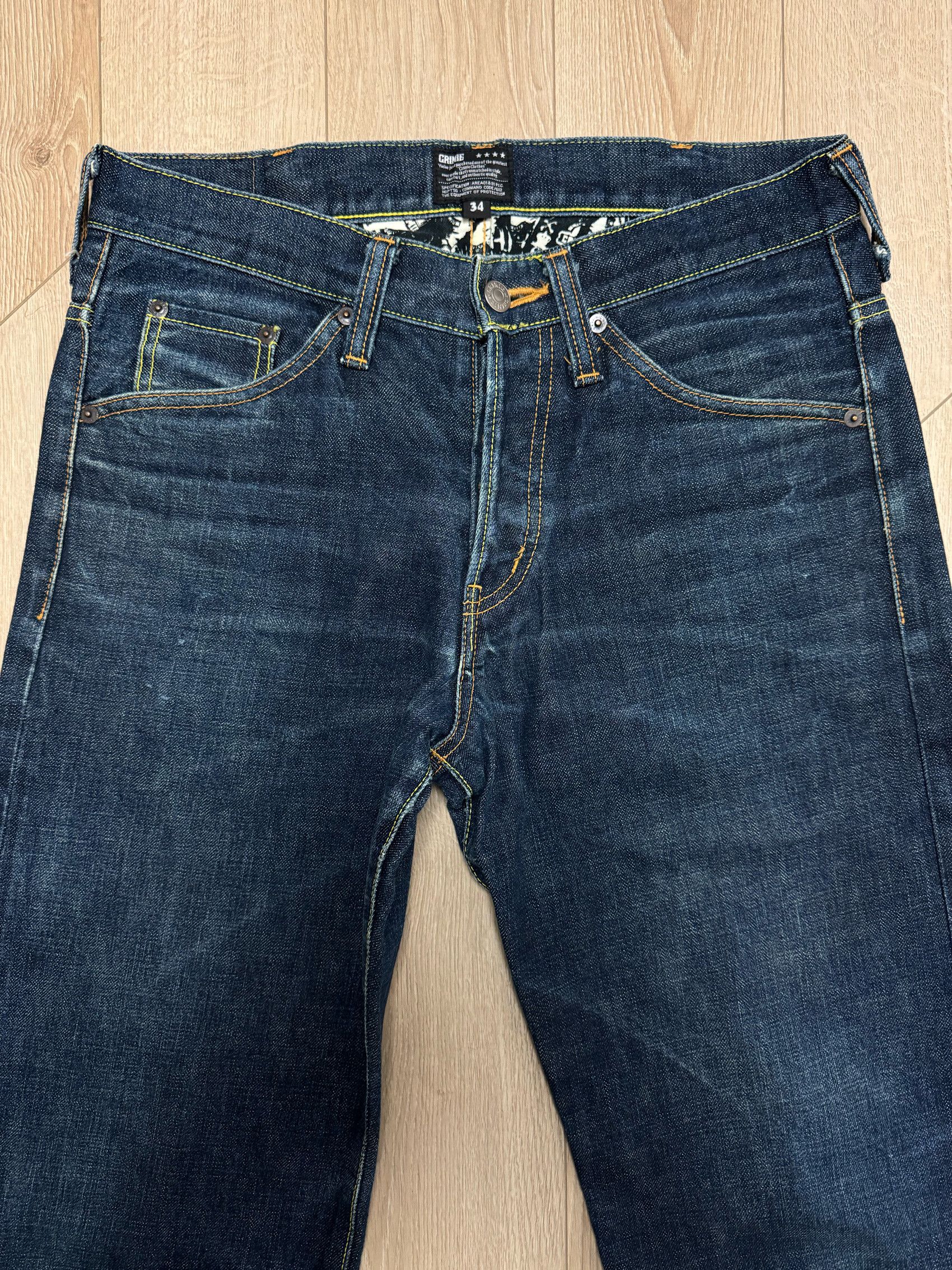 Japanese Brand CRIMIE CXXX-PT03 W31 x L31 Japanese selvedge jeans Size US 31 - 4 Thumbnail