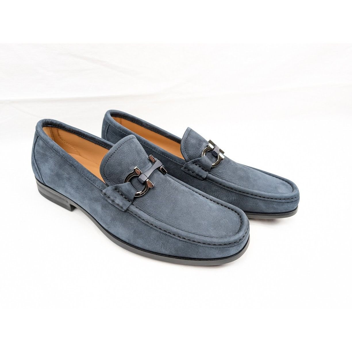 Salvatore Ferragamo o1rshd1 Loafers in Blue Size US 7 / EU 40 - 15 Thumbnail