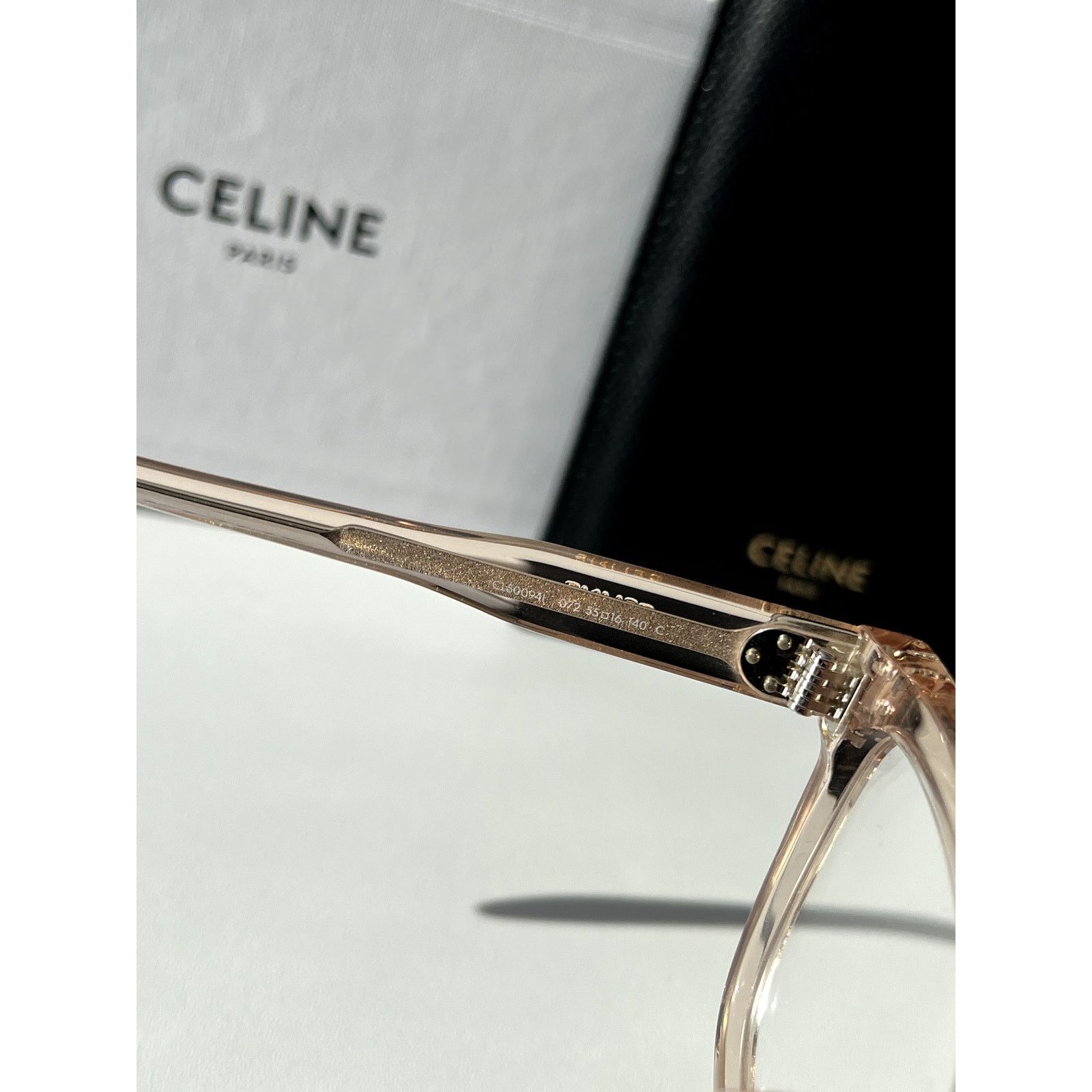 Celine NEW Celine CL50094I Eyeglasses Frames in Clear Pink