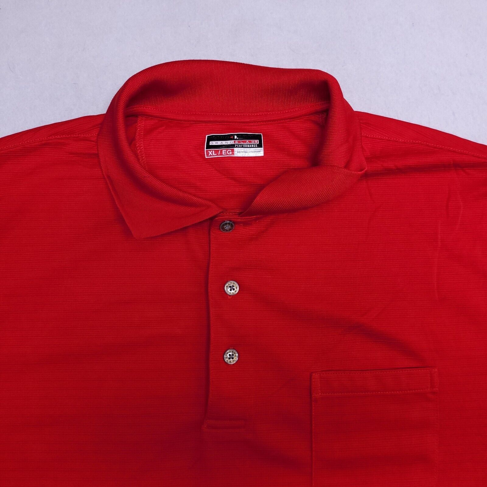 Grand Slam Grand Slam Casual Pullover Polo Shirt Adult Mens Size XL Red Size US XL / EU 56 / 4 - 1 Thumbnail