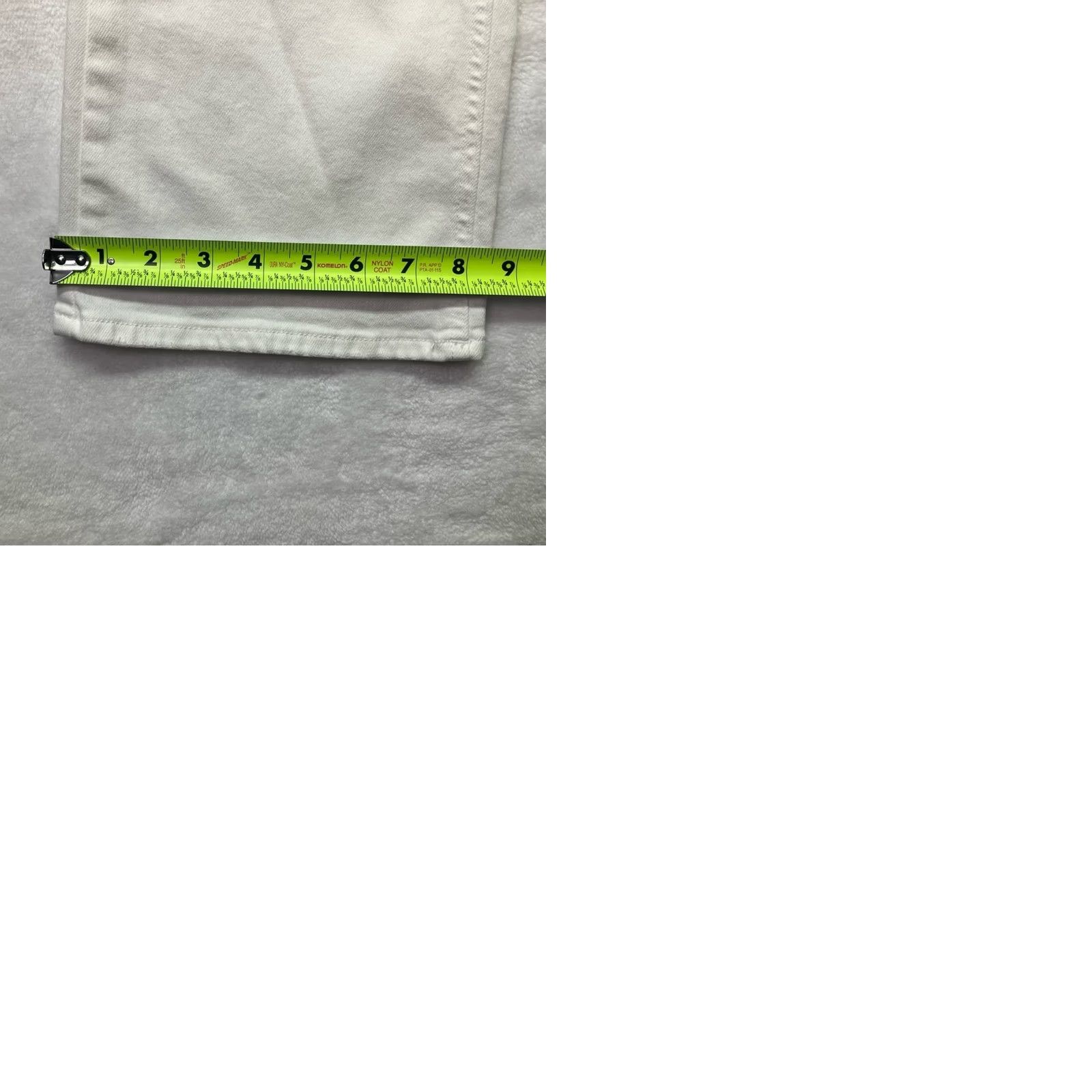 CLOSED Closed Jeans Crop Flare High Rise Ecru White Kick Flare Ankle Denim NWT Size 26 Womens Size 26" / US 2 / IT 38 - 9 Thumbnail
