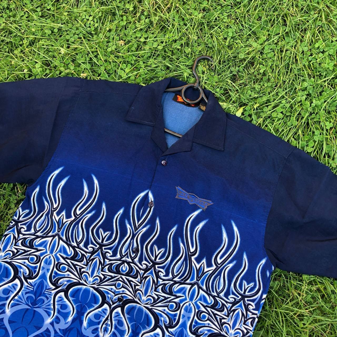 Vintage Vintage Dragon Flames Up Shirt Size US M / EU 48-50 / 2 - 2 Thumbnail