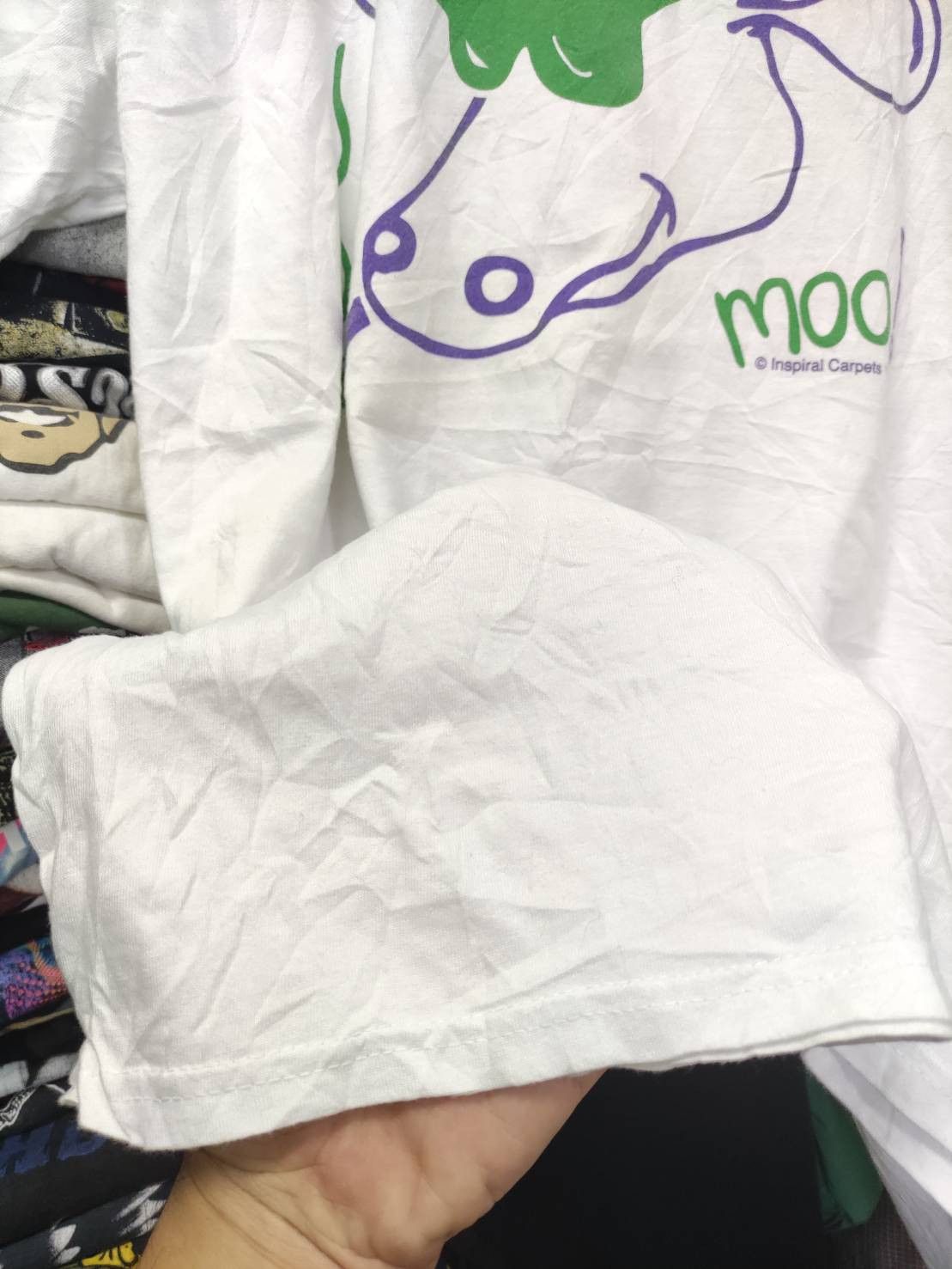 Band Tees Vtg Inspiral Carpets " Cool As Fuck " Album Promo Size US XL / EU 56 / 4 - 9 Thumbnail