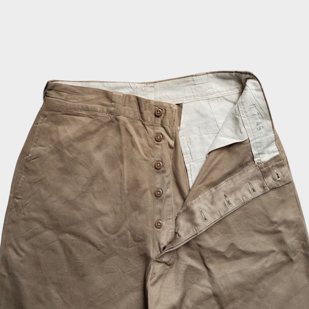 Orslow 1960's US army chino officer button fly shorts Size US 30 / EU 46 - 3 Thumbnail