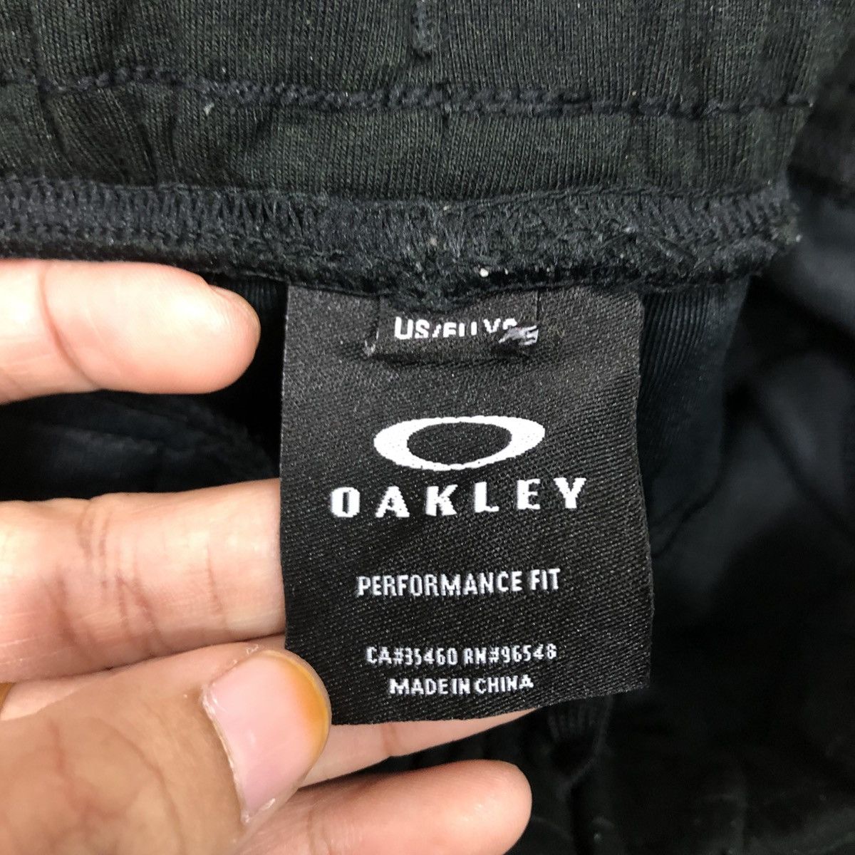 📌Rich Black Sweat Pants Oakley Small Pony