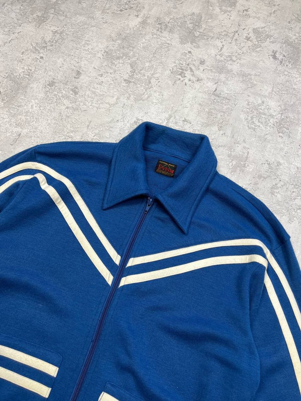 Evisu Vintage Evisu Zip Sweater Big Logo Size US XL / EU 56 / 4 - 4 Thumbnail