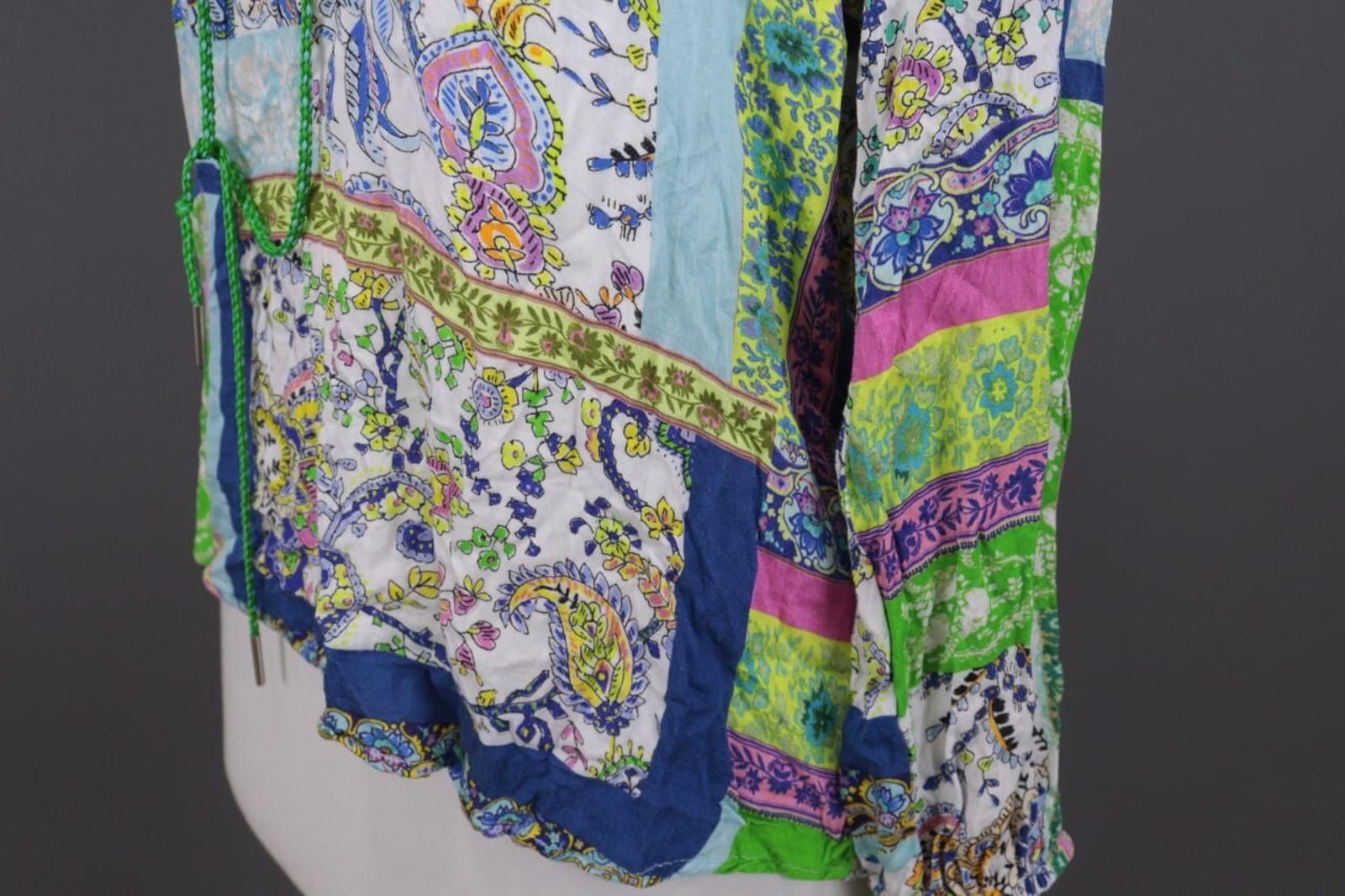 Designer Emily Van Den Bergh Jasquard Floral Blouse Shirt Size 40 Size M / US 6-8 / IT 42-44 - 12 Thumbnail
