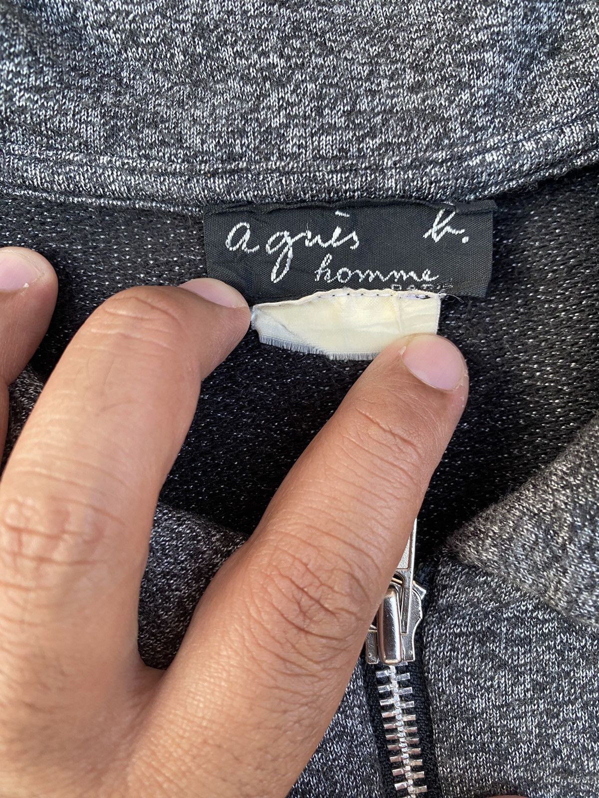 Japanese Brand × Vintage × agnes b. Vintage Agnes B Half Zipper Sweatshirt. #E6 Size US M / EU 48-50 / 2 - 5 Thumbnail