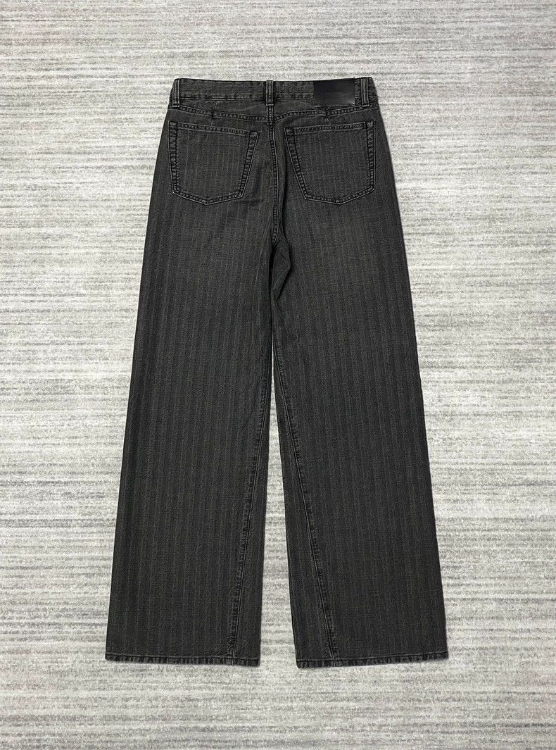 Our Legacy Our Legacy Our legacy Black and gray striped jeans-2507 Size US 27 - 3 Thumbnail
