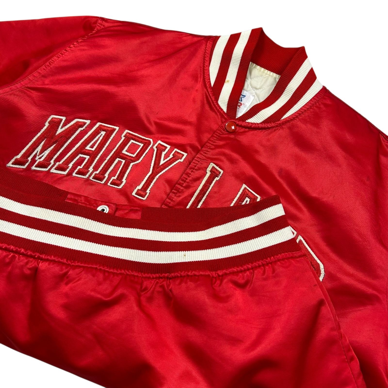 NCAA VTG 80s 90s NCAA MARYLAND TERRAPINS STARTER SATIN JACKET Size US L / EU 52-54 / 3 - 9 Thumbnail