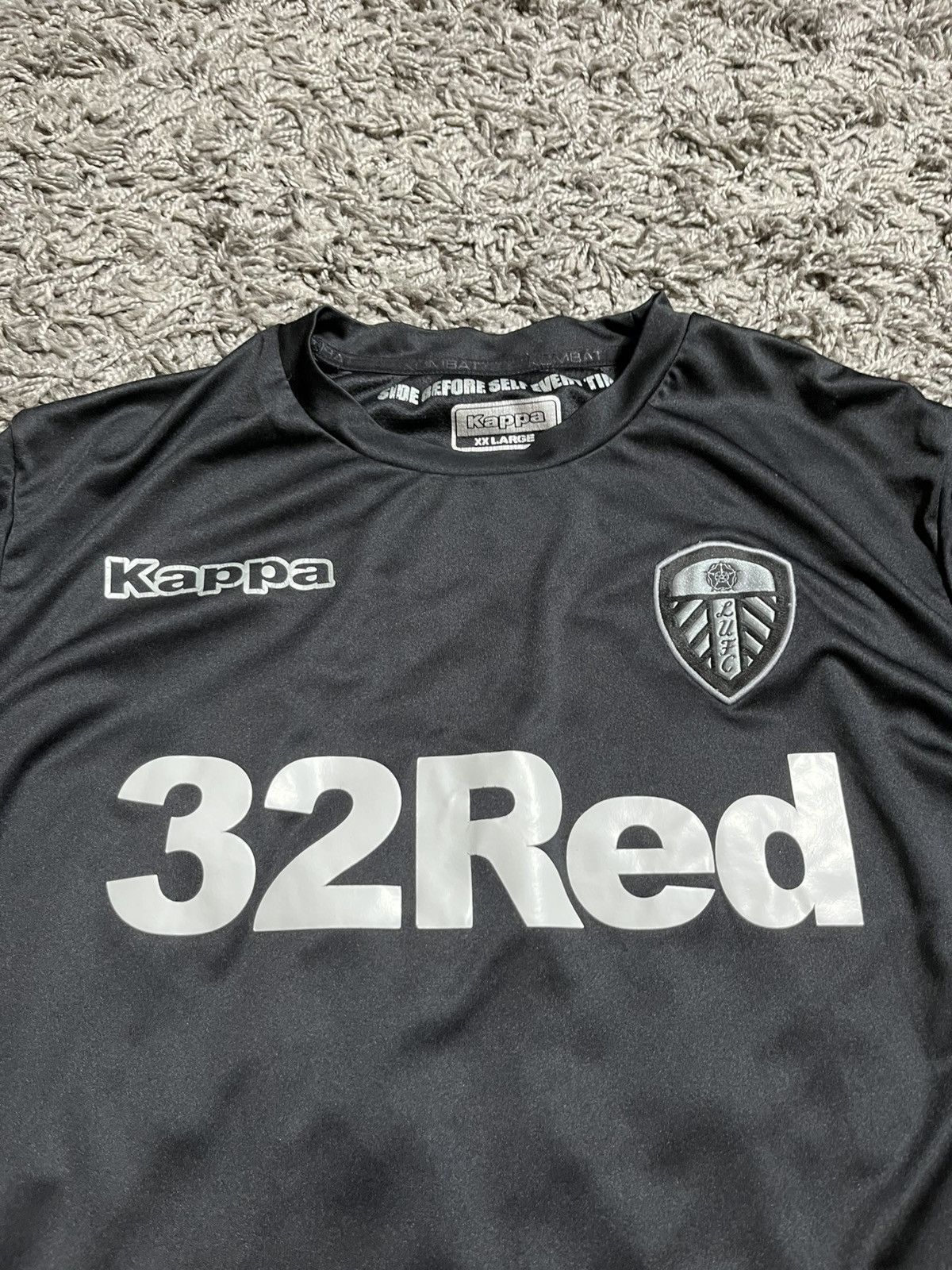 Kappa KAPPA LEEDS UNITED 2018/19 SOCCER FOOTBALL TRIKOT JERSEY Size US XL / EU 56 / 4 - 2 Thumbnail