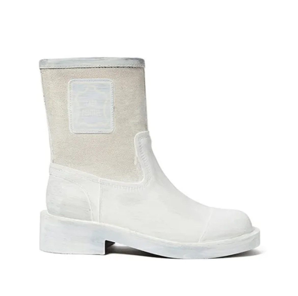 MM6 Maison Margiela Inside Out Moto Boot