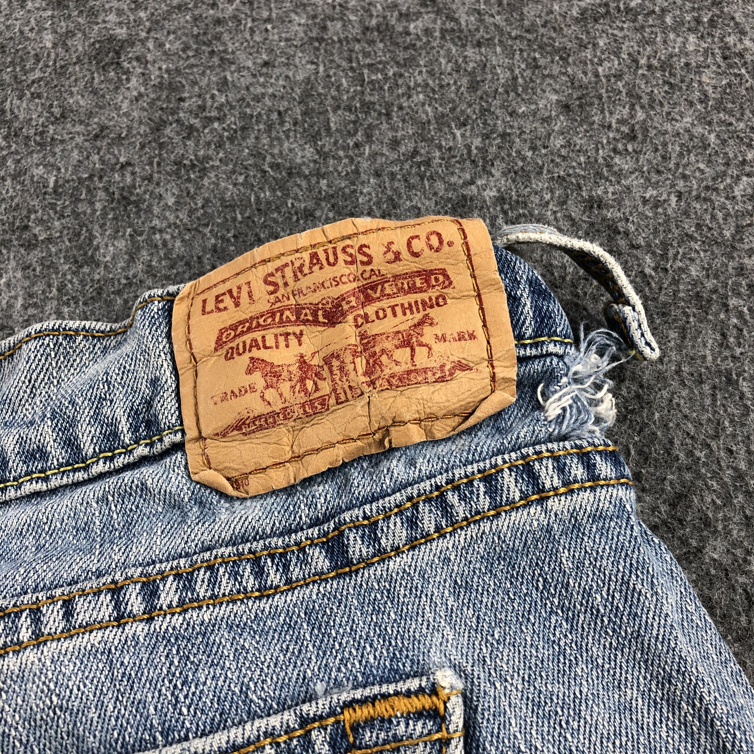 Levi's Vintage Light Wash Levis 515 Jeans-J2024 Size US 36 / EU 52 - 5 Thumbnail