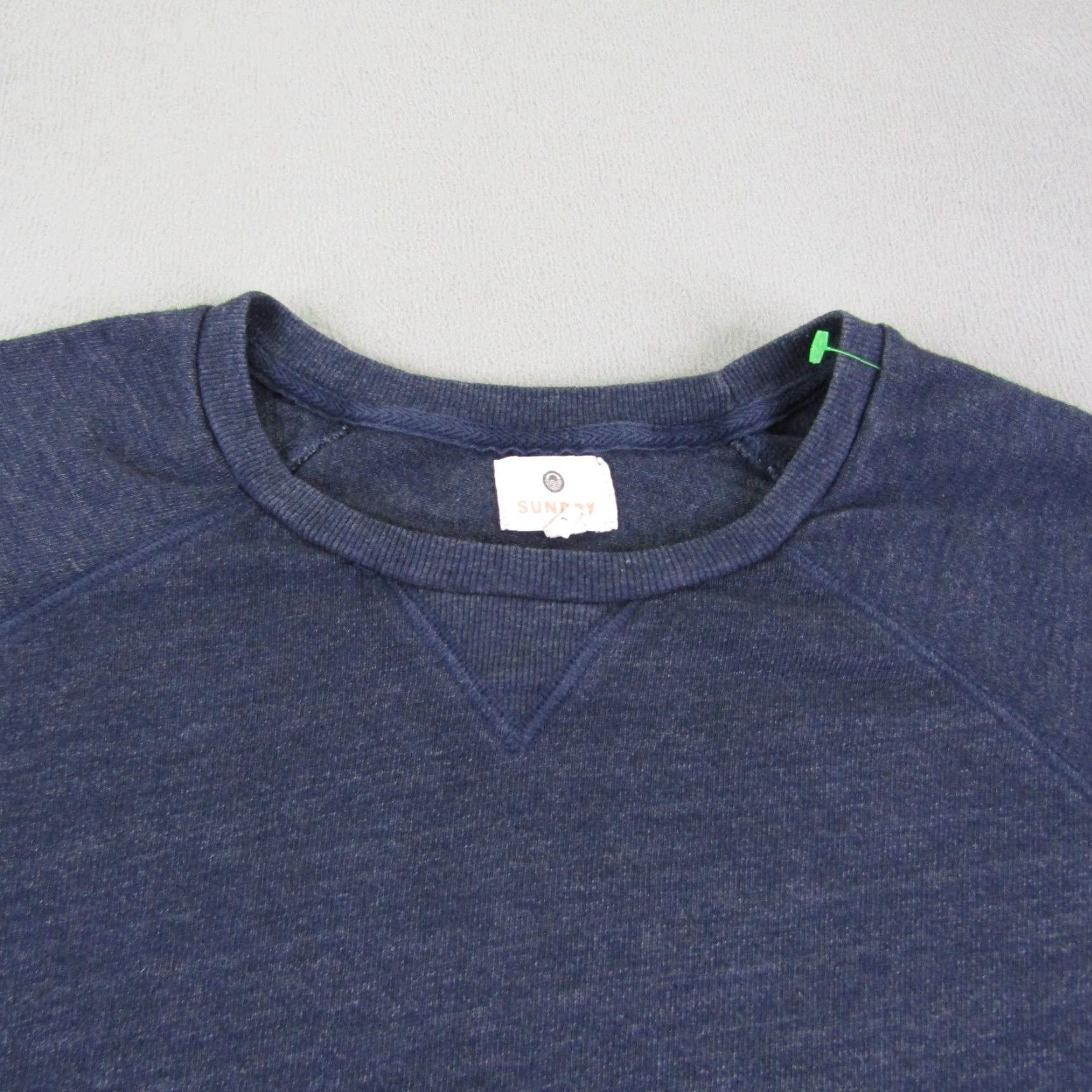 Sundry Sundry Sweater Womens Small Blue Lightweight Pullover Popover Raglan Triblend Size S / US 4 / IT 40 - 2 Thumbnail