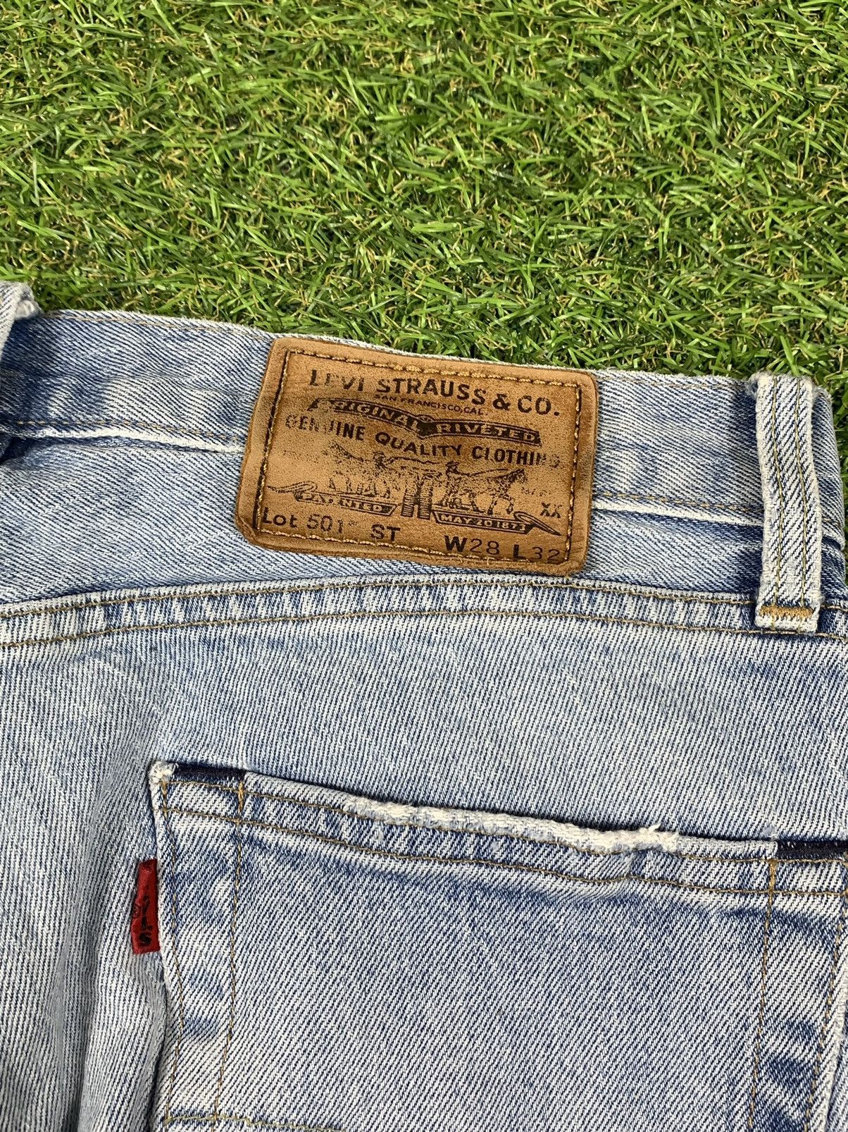 Levi's Levi’s 501 jeans Fresh Leaves Justin Timberlake size 28x32 Size US 28 / EU 44 - 5 Thumbnail