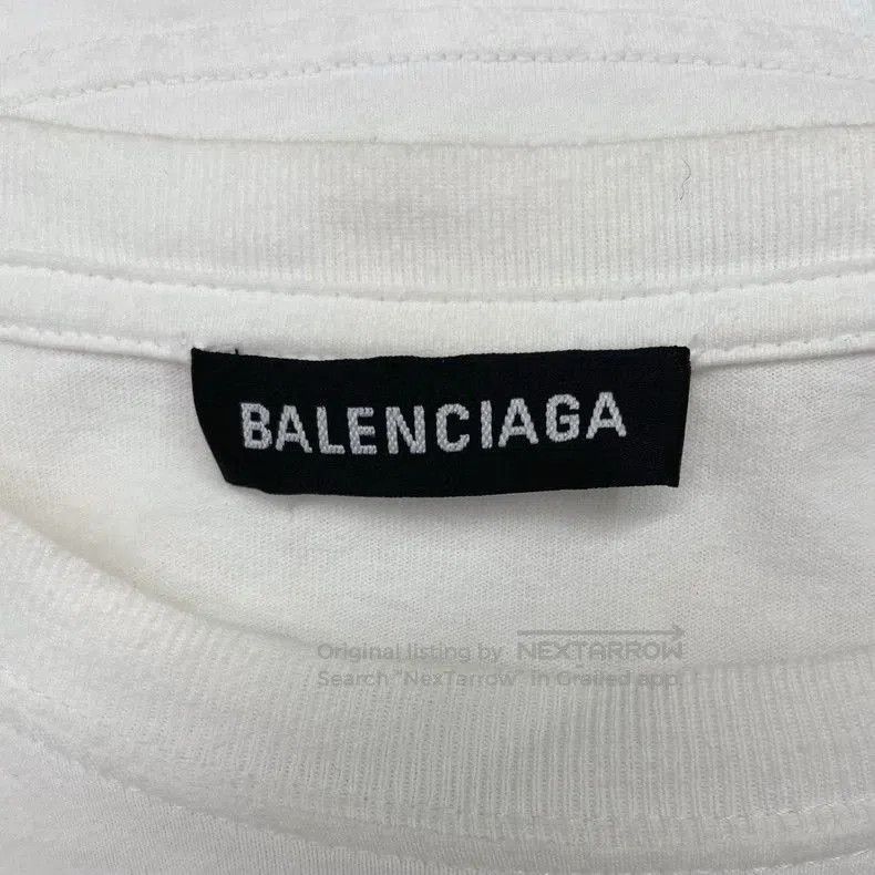 Balenciaga Balenciaga BB Rainbow Wheat Ear Short Sleeve T-shirt. Size US XL / EU 56 / 4 - 5 Thumbnail