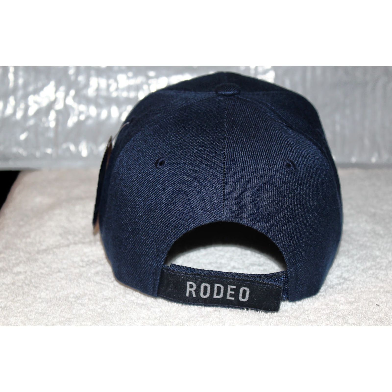 Vintage VINTAGE CHOICE Baseball Cap Men Adjustable Rodeo Cowboy Horse Western Dark Blue Size ONE SIZE - 2 Thumbnail