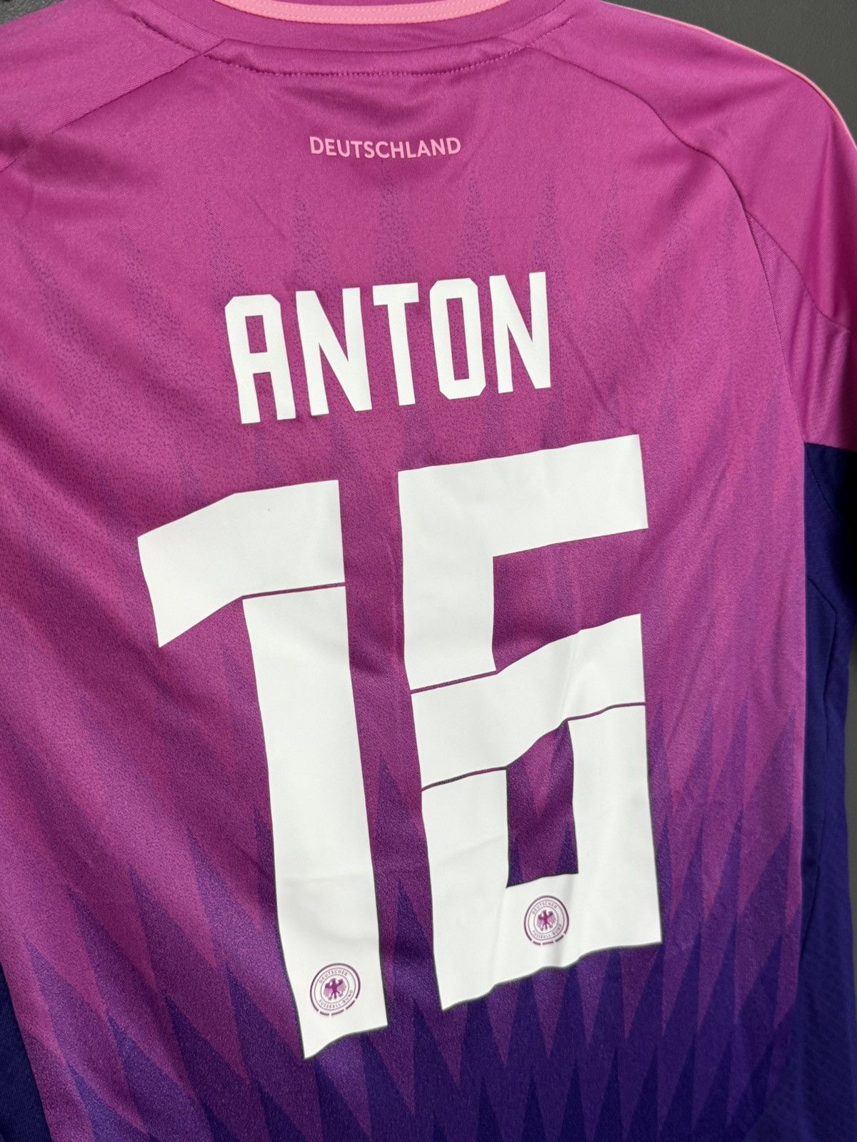 Adidas KIDS New Germany 2024 Away Anton Football Jersey T-Shirt Size US XS / EU 42 / 0 - 3 Thumbnail