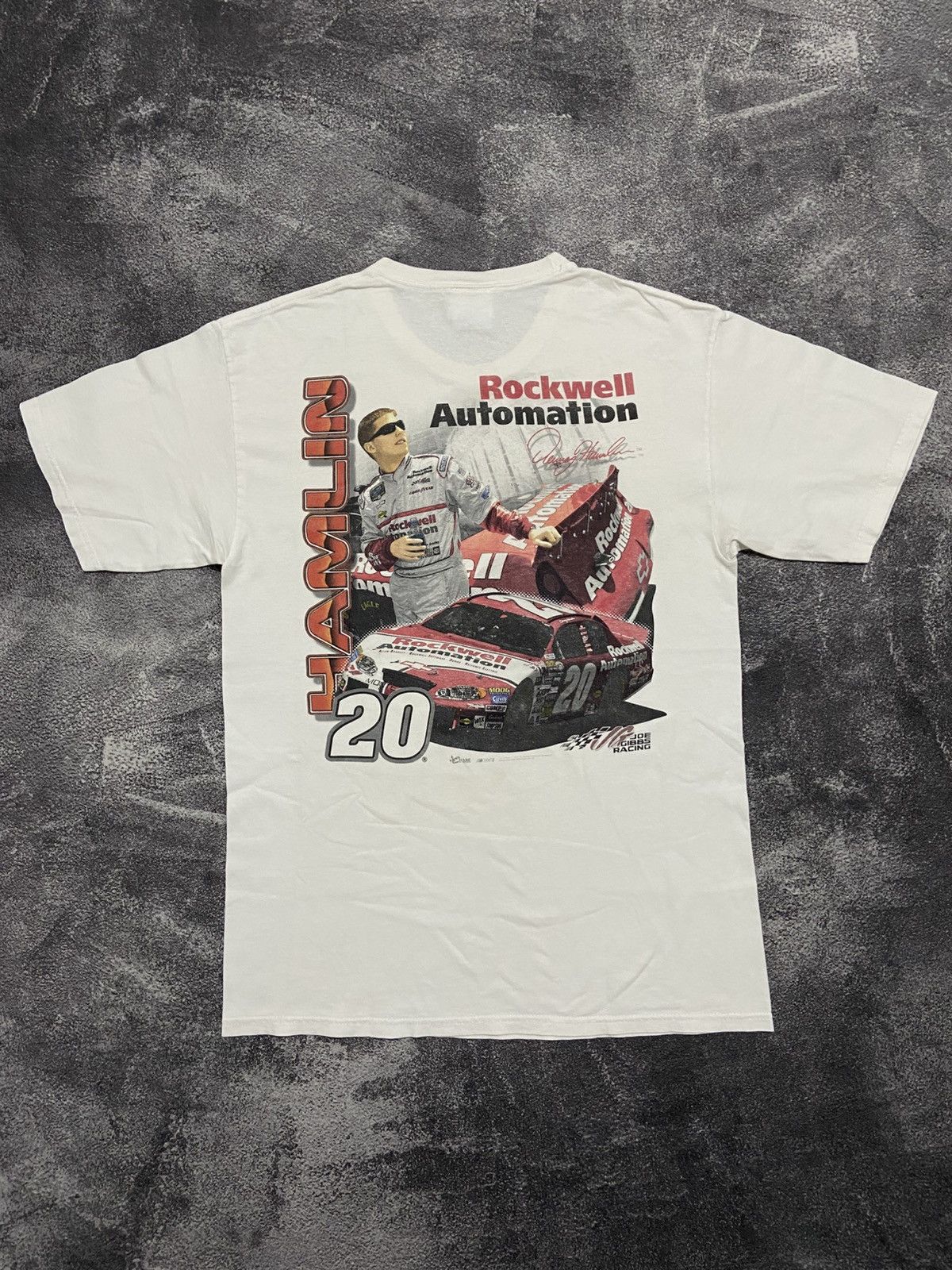 NASCAR Y2K Nascar Denny Hamlin Tee Size US M / EU 48-50 / 2 - 1 Thumbnail