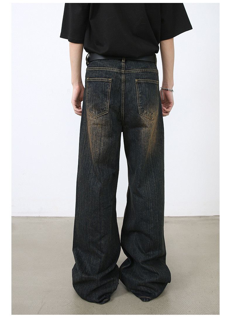 Japanese Brand × Jean American style distressed washed street vintage jeans Size US 32 / EU 48 - 5 Thumbnail