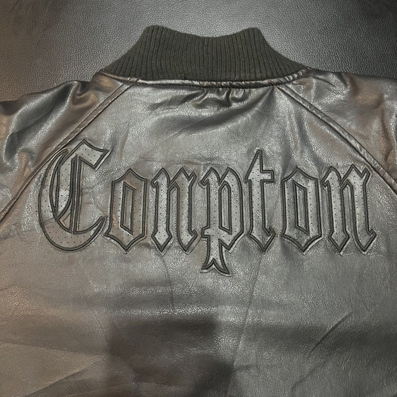 Rap Tees Vintage Conart LA Leather Jacket Size US L / EU 52-54 / 3 - 6 Thumbnail