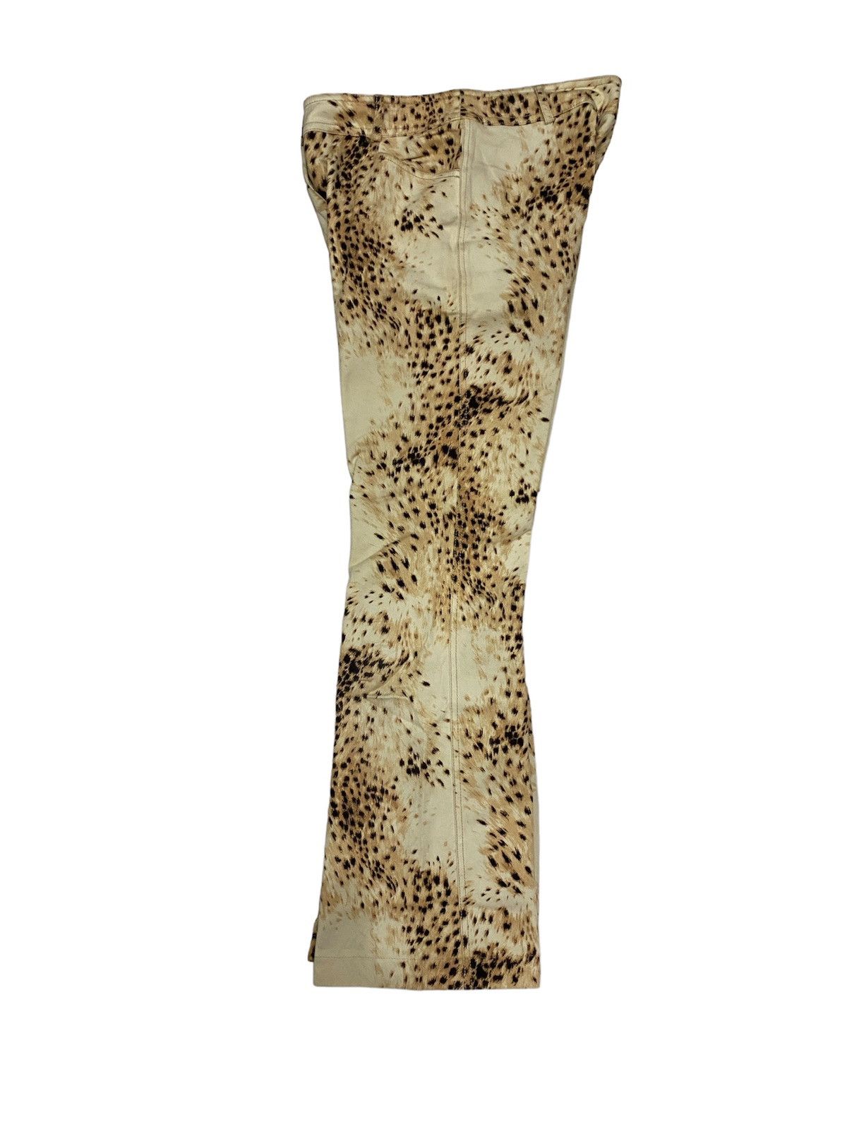 If Six Was Nine × Le Grande Bleu (L.G.B.) Marella Leopard Flared pants Size 27" / US 4 / IT 40 - 3 Thumbnail