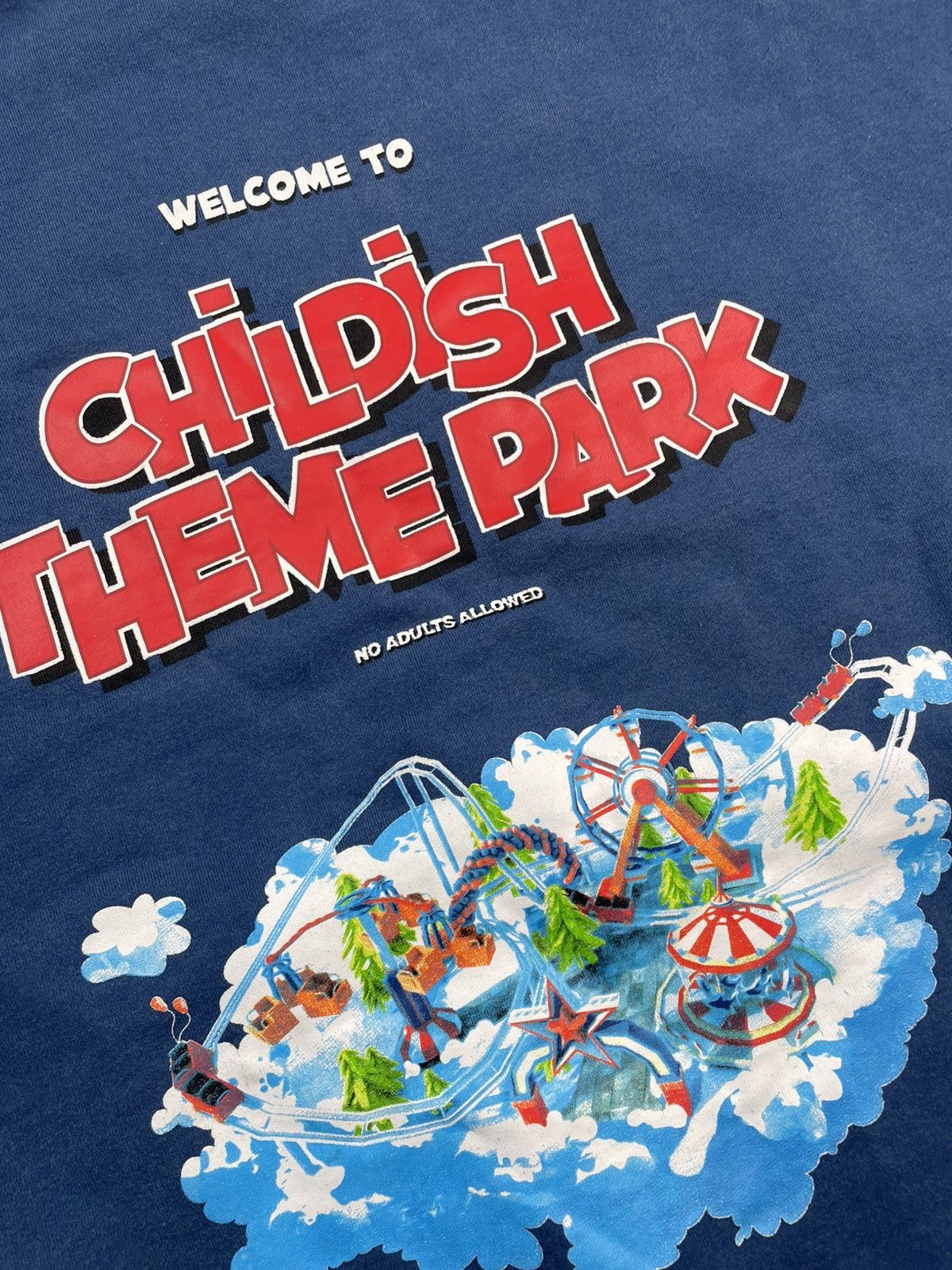 CHILDS Childish Theme Park TGF Hoodie Vintage Size US L / EU 52-54 / 3 - 7 Thumbnail
