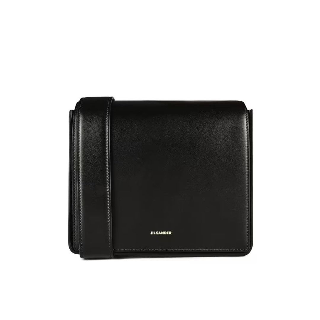 Jil Sander o1g2r1mq1024 Size: OS / Medium Sling Shoulder Bag in Black Size ONE SIZE - 1 Thumbnail
